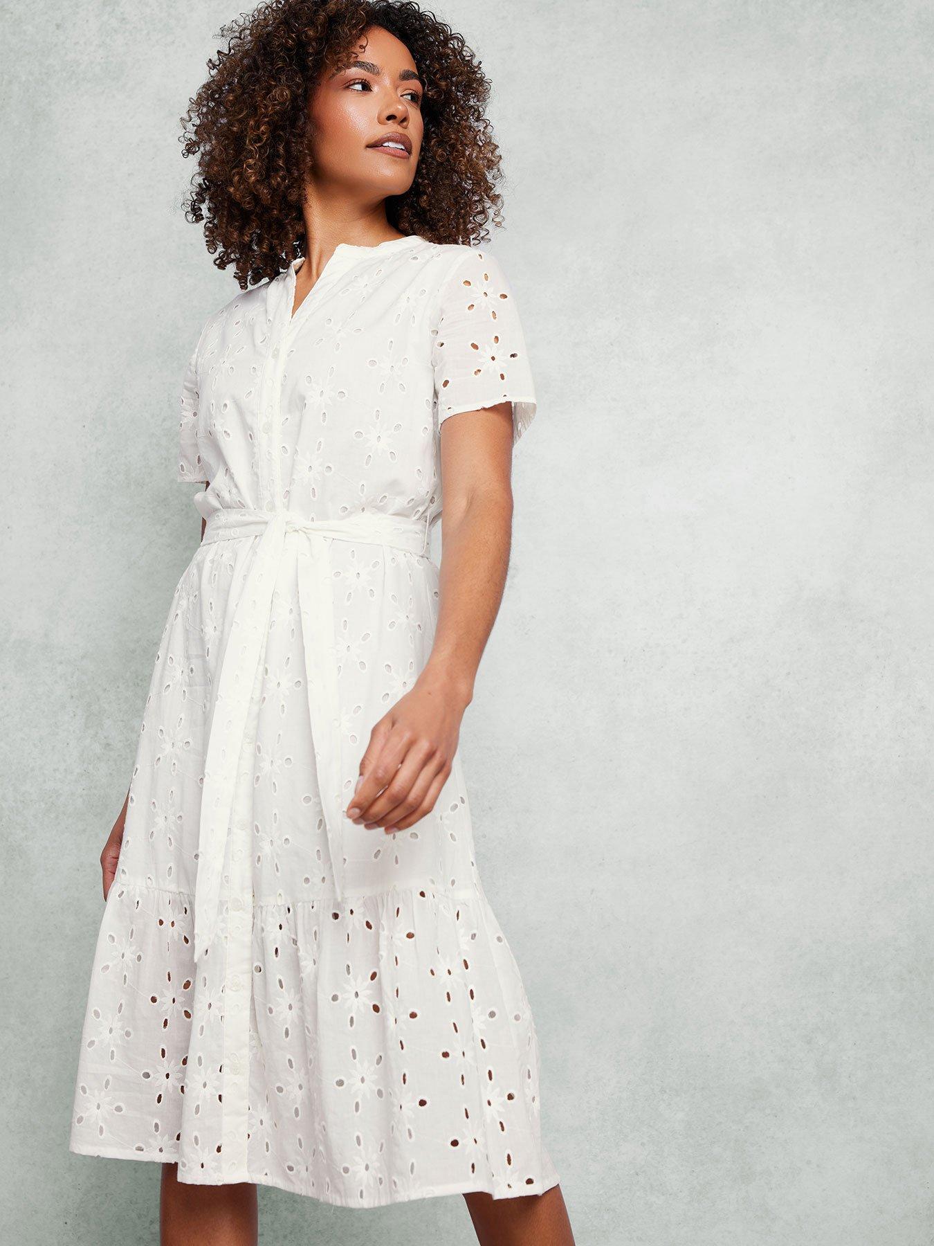 mco-broderie-notch-neck-shirt-dress