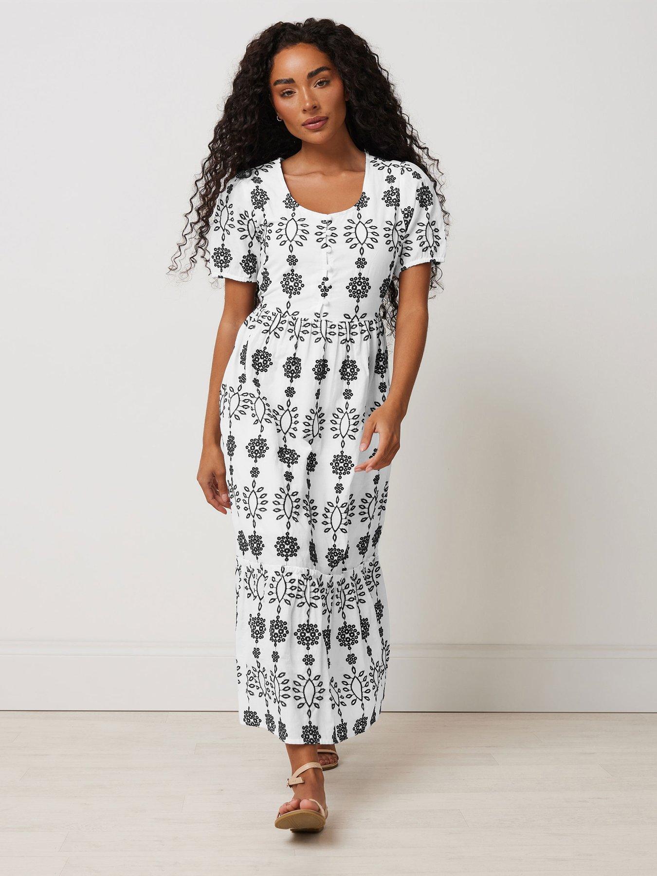 mco-petite-embroidered-button-dress