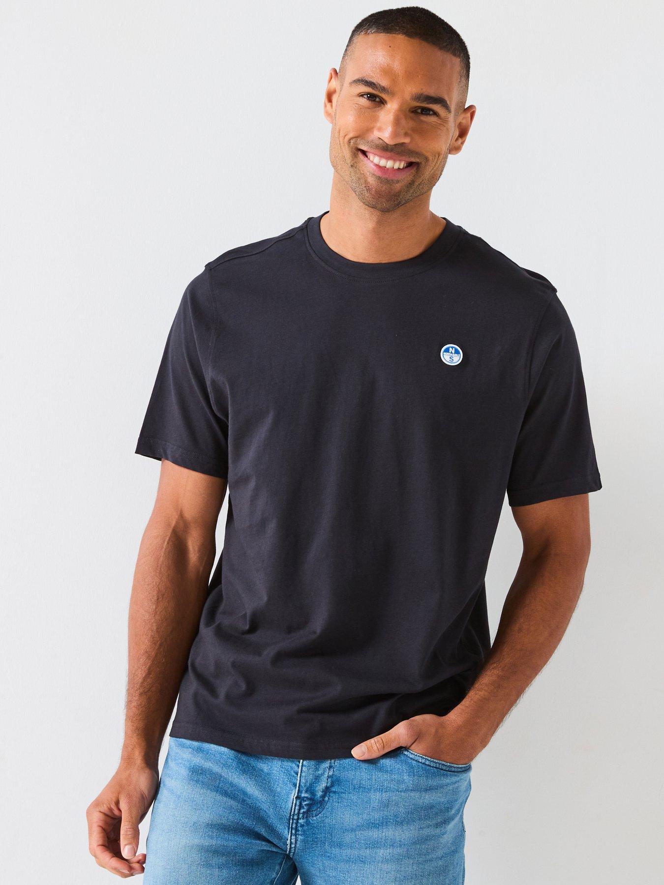 undefined Basic Crew Neck T-Shirt - Black