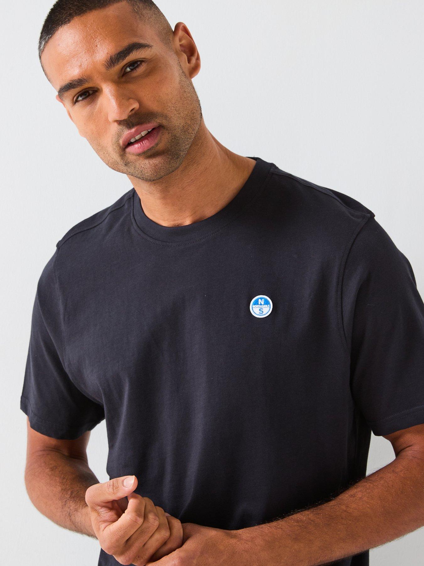 Image 6 of 6 of North Sails Basic Crew Neck T-Shirt - Black