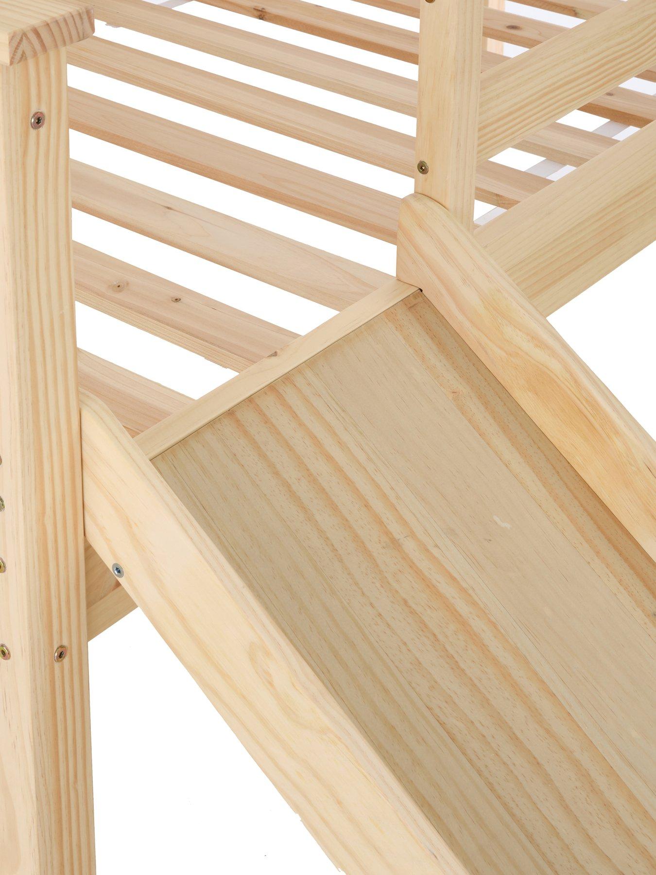 Image 5 of 7 of Very Home Novara Mid Sleeper Bed&nbsp;With Slide -&nbsp;with&nbsp;Mattress Options (Buy &amp; SAVE!)&nbsp;