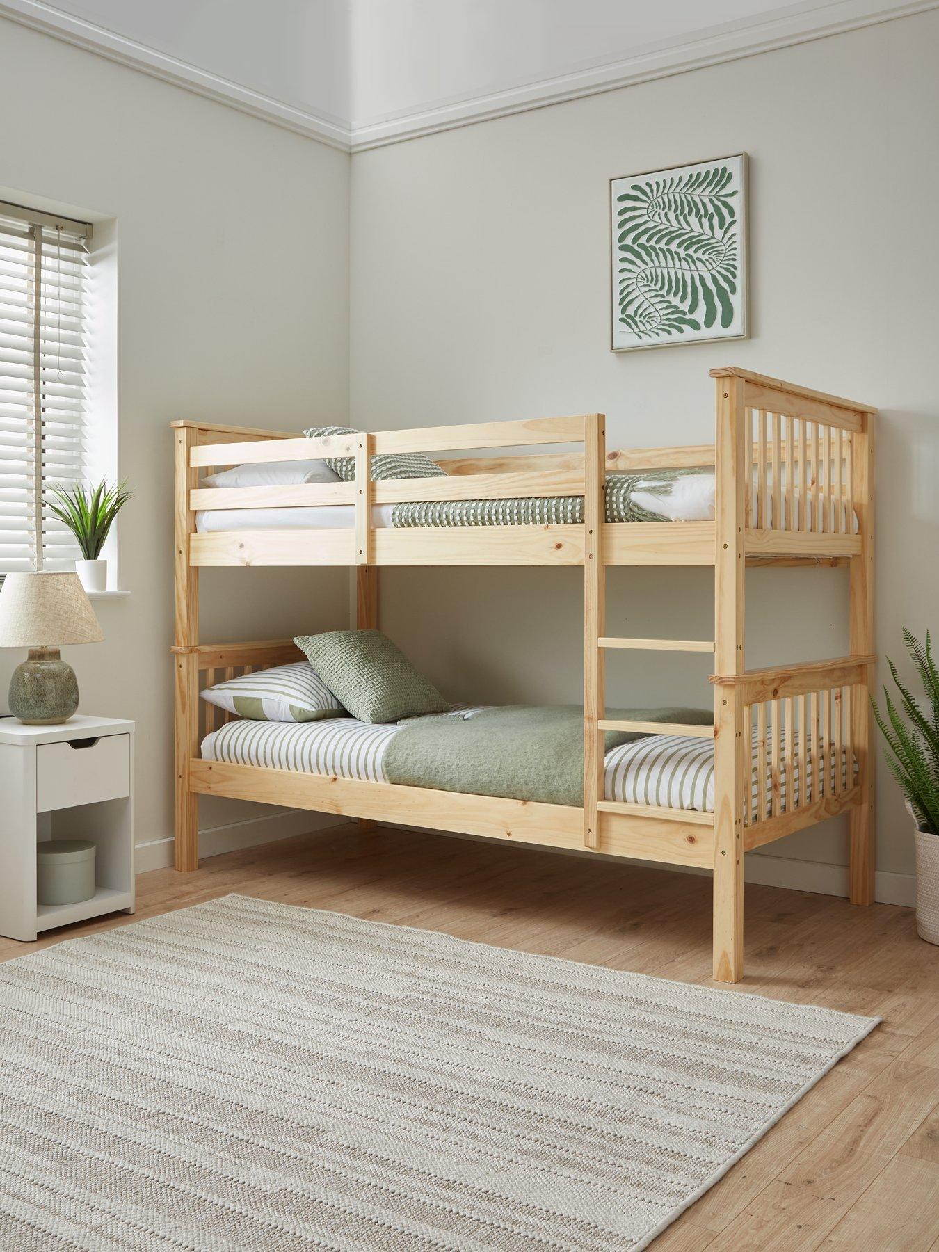 Image 1 of 7 of Very Home Novara Bunk Beds with Mattress Options (Buy &amp; SAVE!) - FSC&reg; Certified