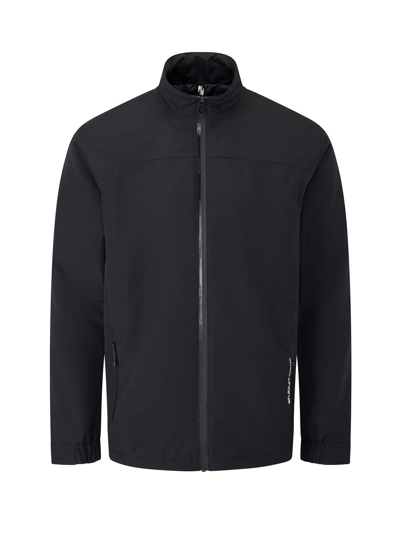 undefined Mens Golf Kingfisher Waterproof Jacket - Black