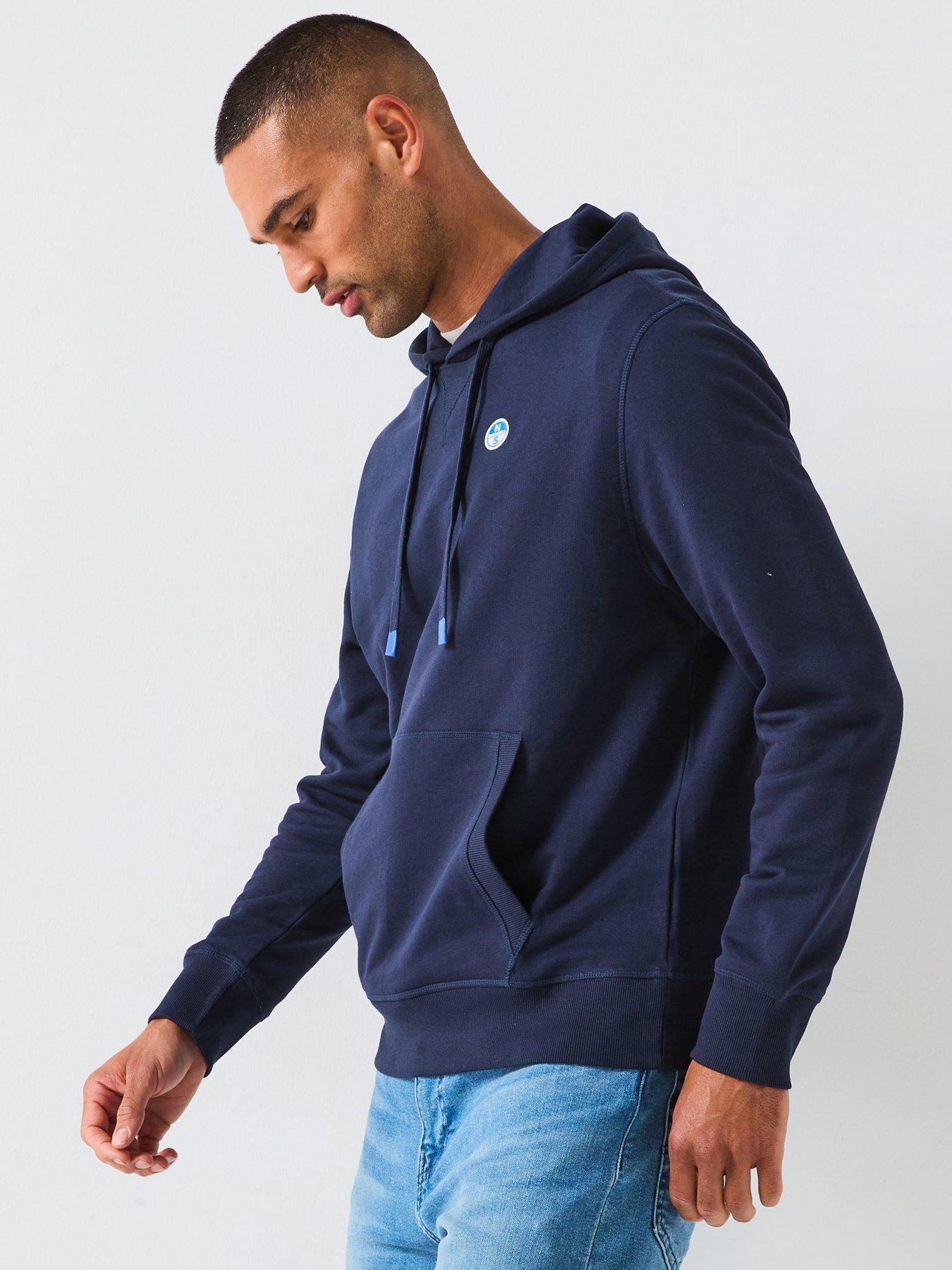 Image 6 of 6 of North Sails Small Logo Overhead Hoodie - Navy