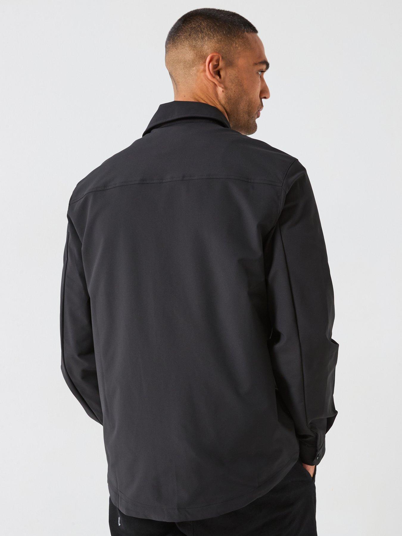 Image 2 of 6 of North Sails Long Sleeve Regular Fit Shirt With Chest Pockets - Black