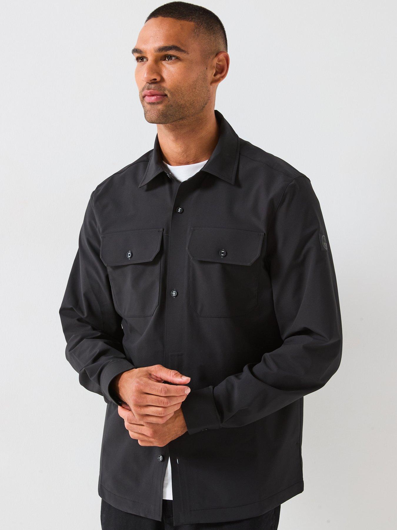 Image 5 of 6 of North Sails Long Sleeve Regular Fit Shirt With Chest Pockets - Black