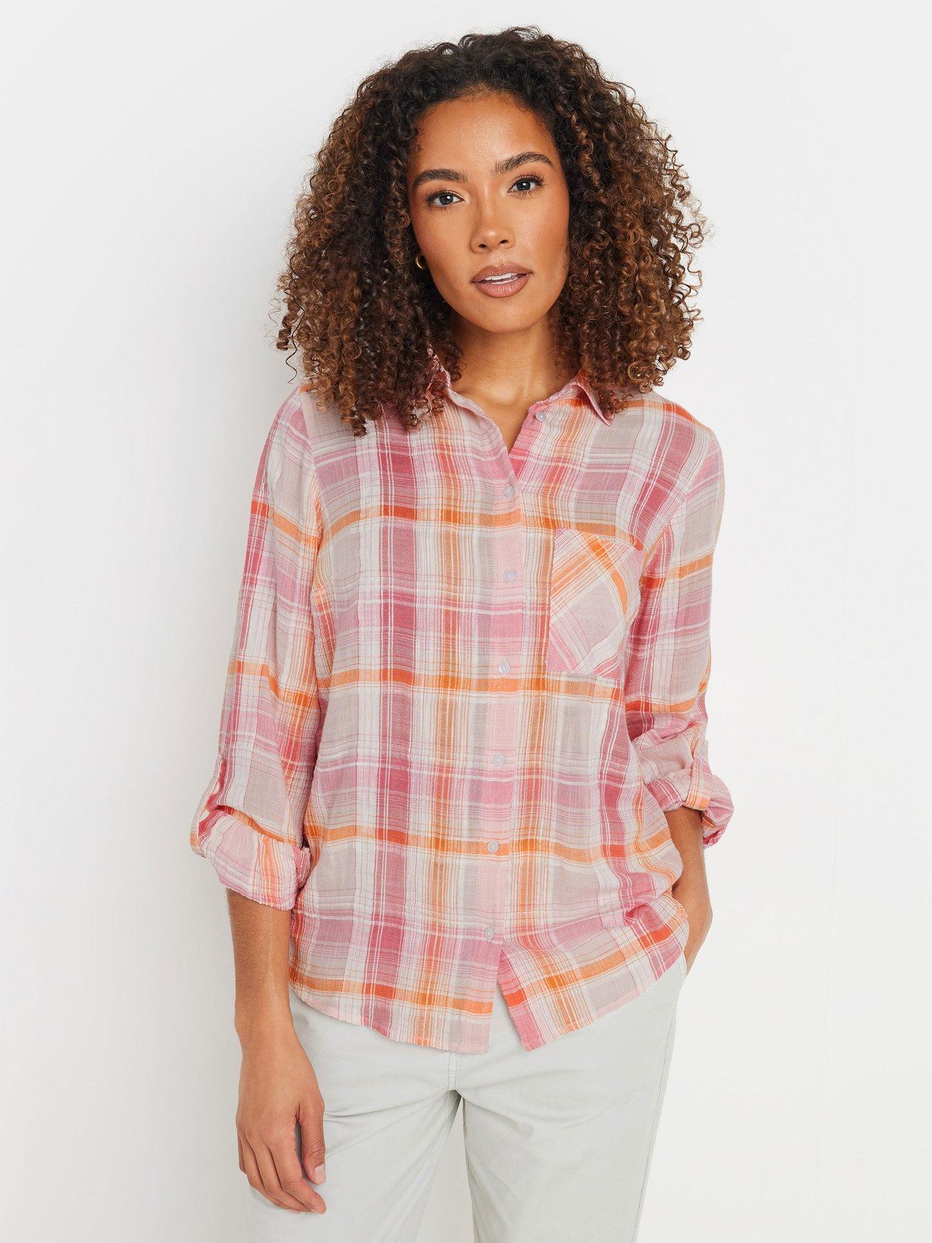 undefined Check Dobby Shirt - Black