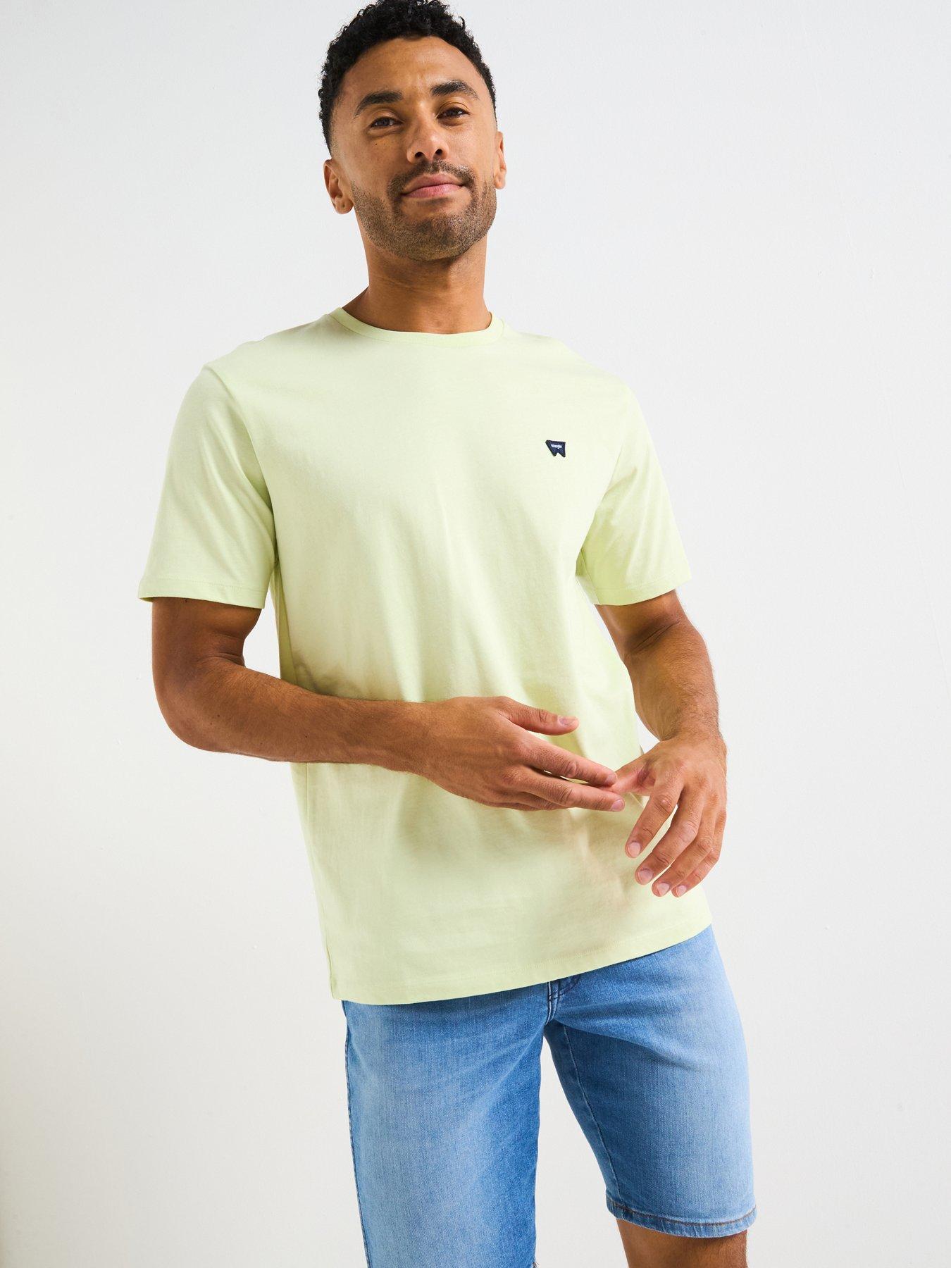 undefined Sign Off Logo Short Sleeve T-Shirt- Light Green