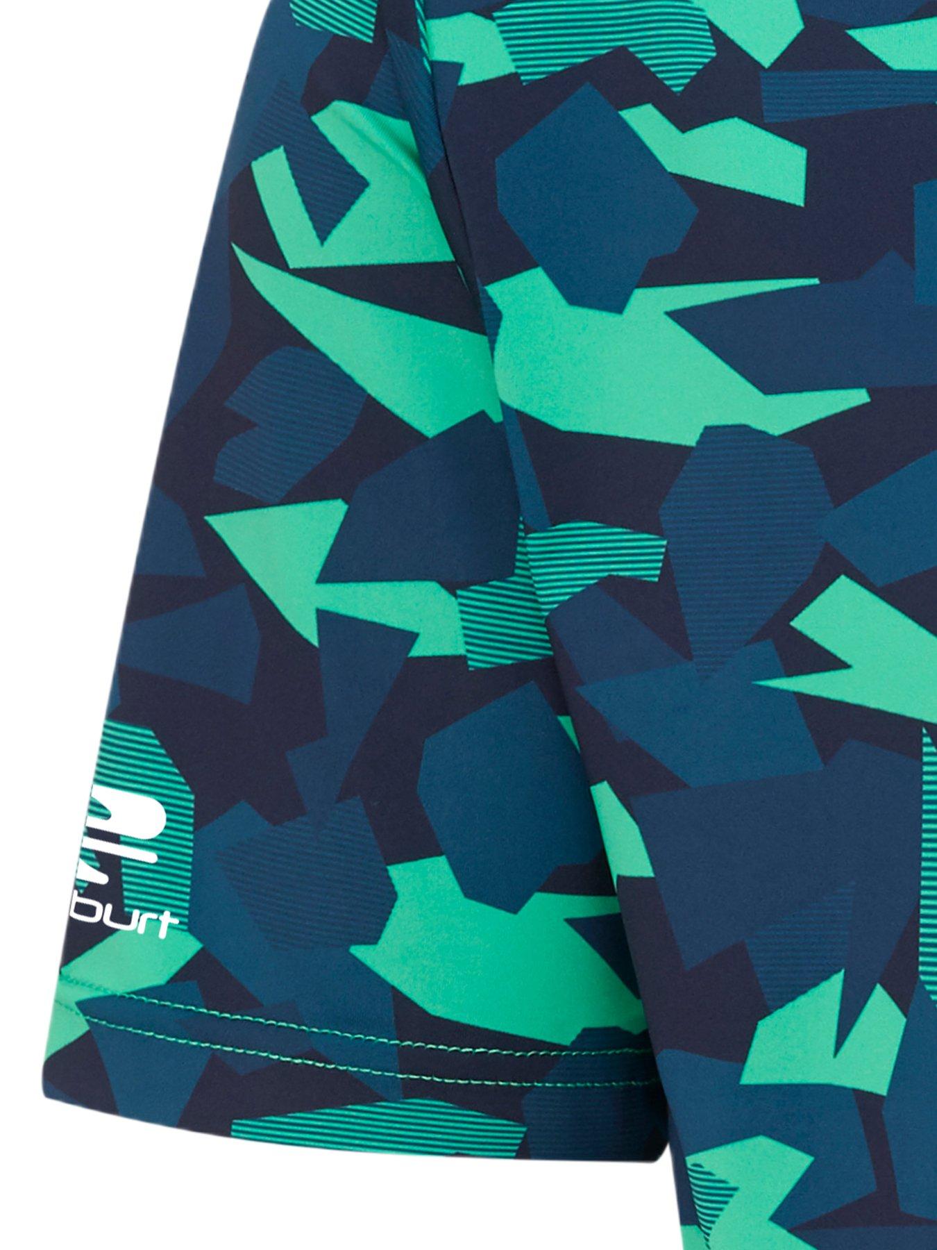Image 3 of 4 of Stuburt Mens Golf Bullfinch Polo - Blue/green