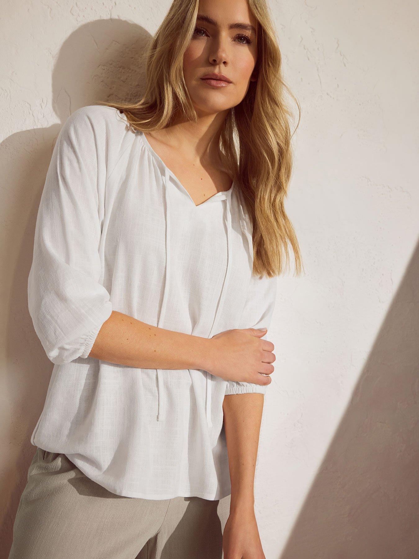 undefined Tall Gypsy Linen Top