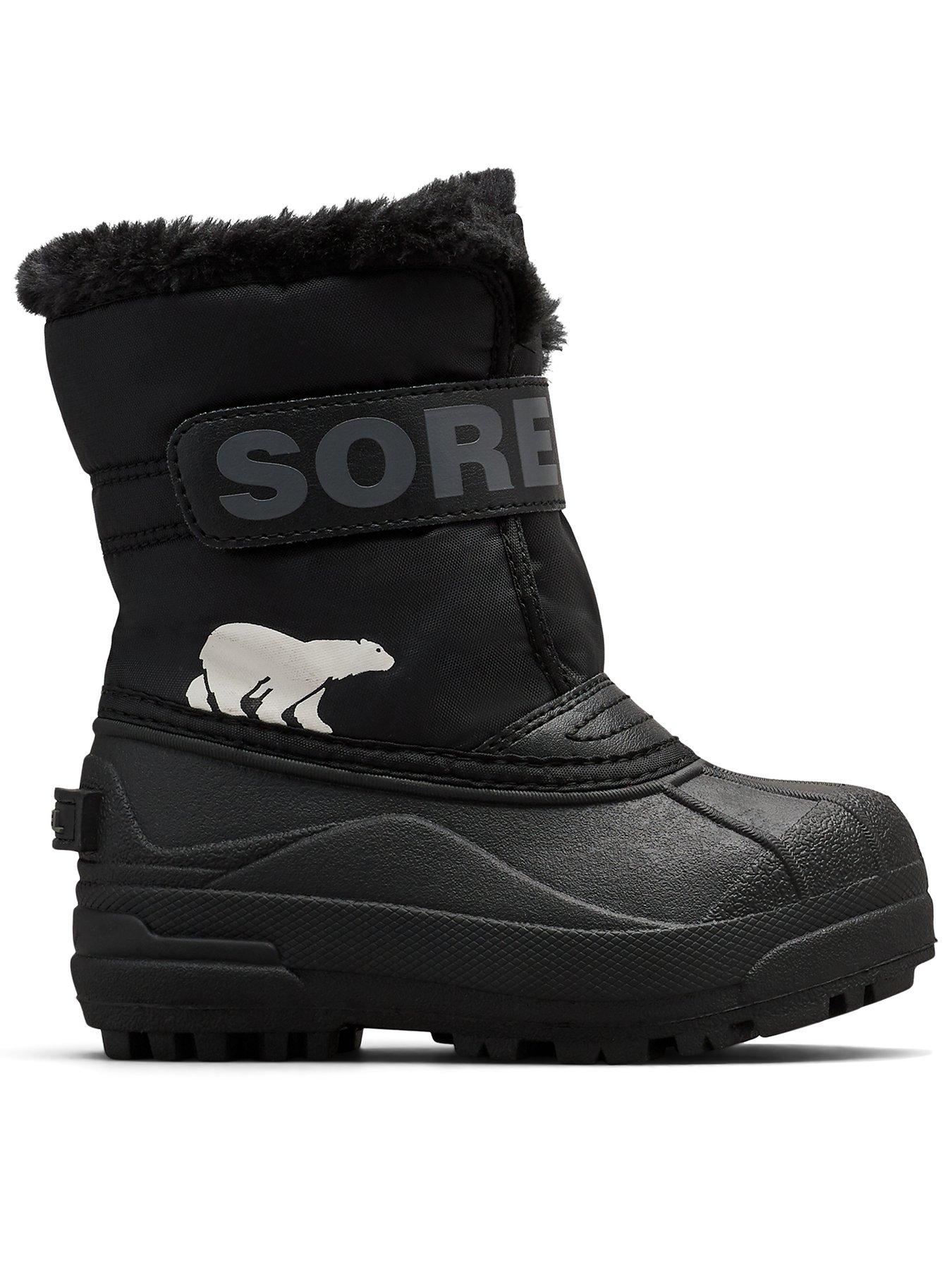 undefined Kids Younger Snow Commander Boot - Black