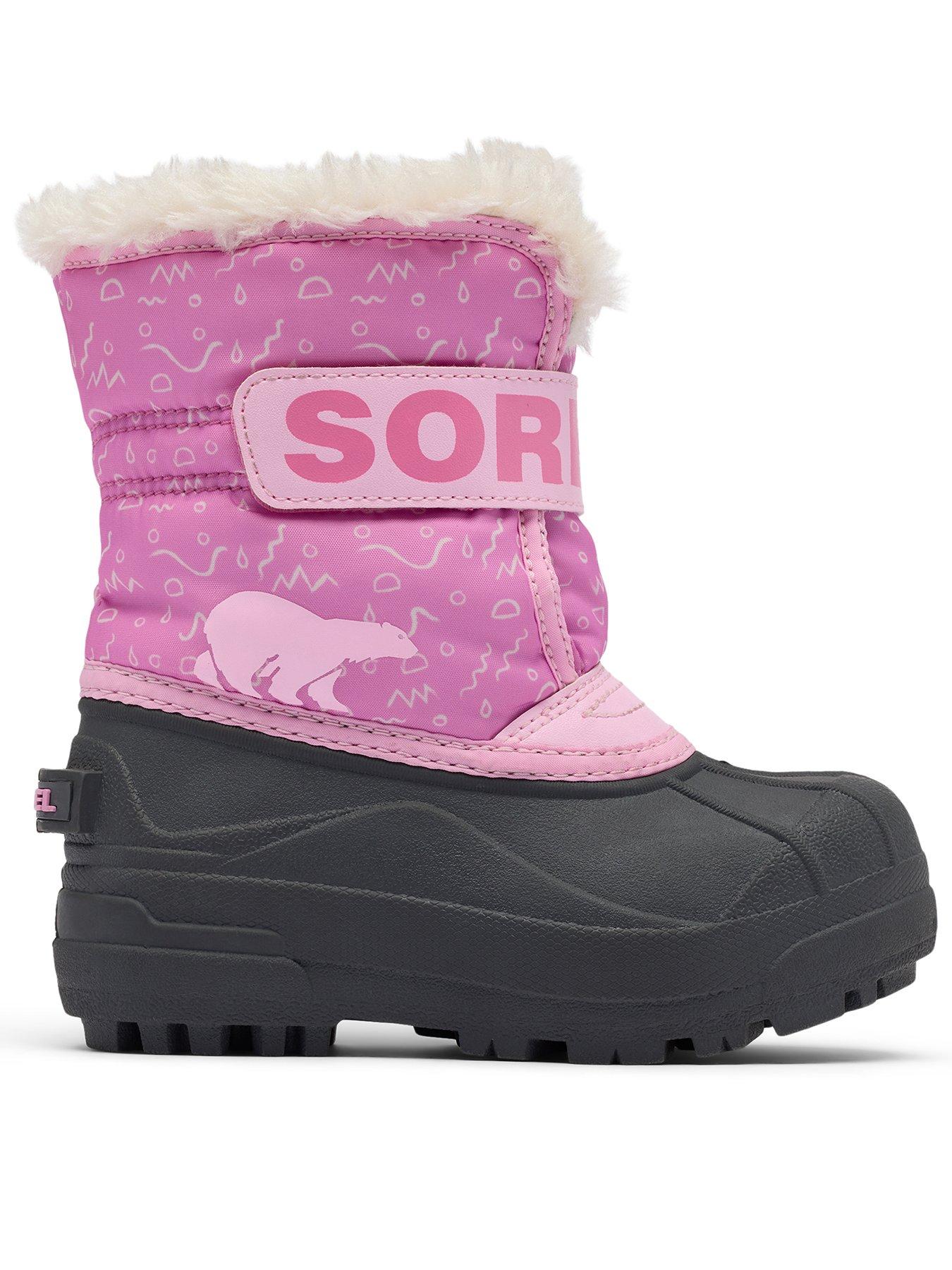 undefined Kids Younger Snow Commander Boot - Pink