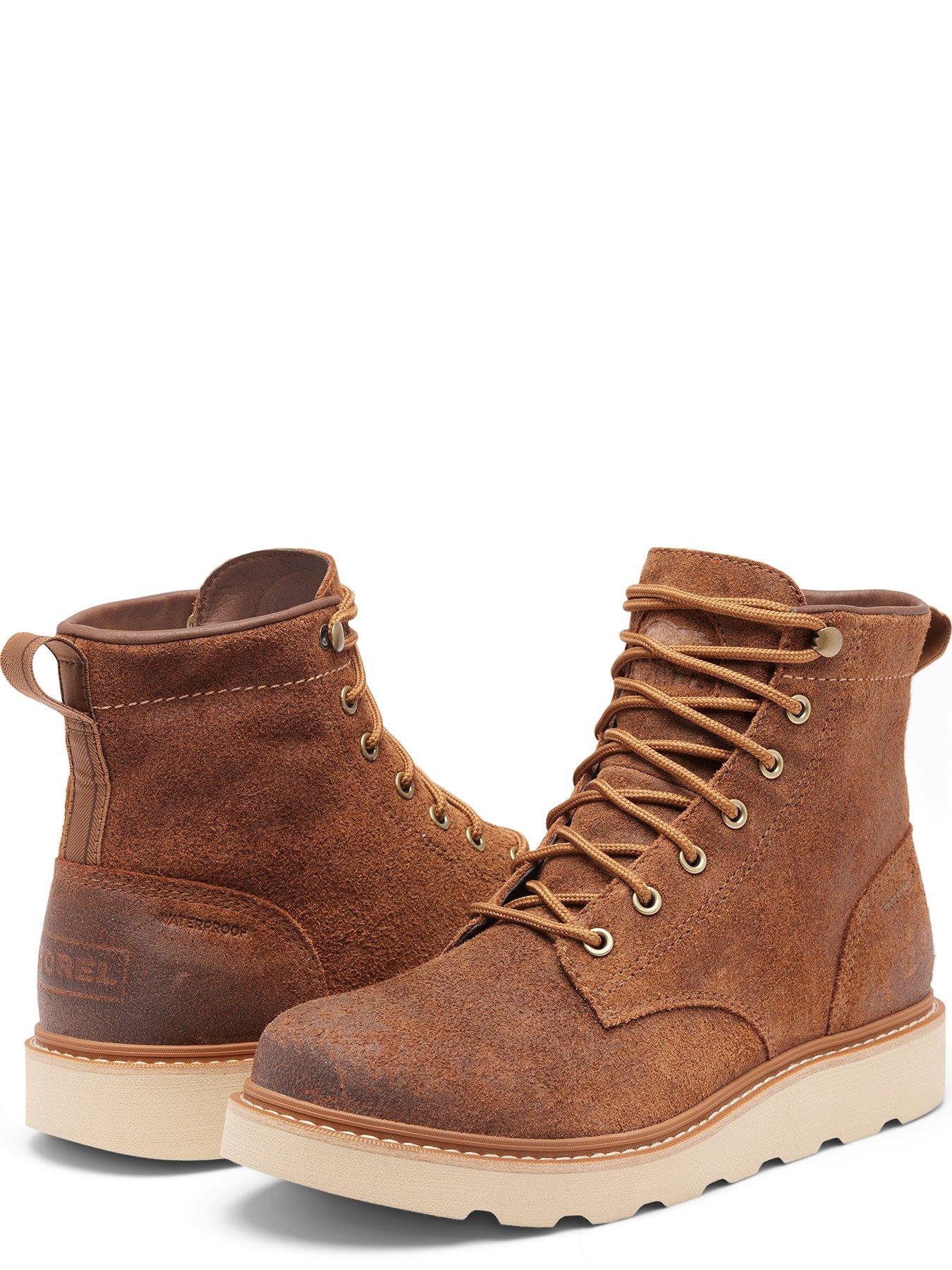 Image 4 of 7 of SOREL Men's Slabtown '62 Six Waterproof Boots - Light Brown
