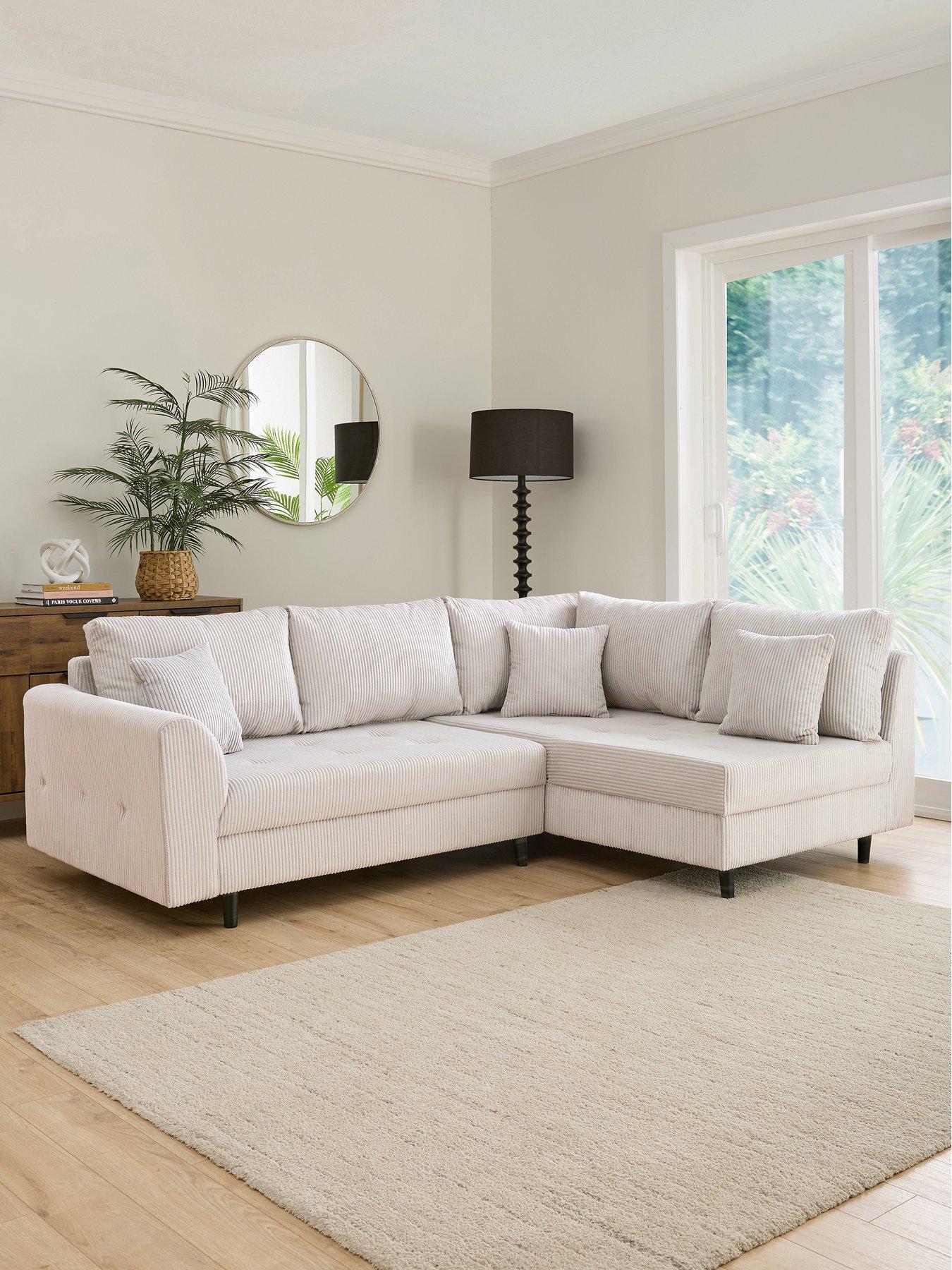 The Very Collection Rune Cord Right Hand Corner Chaise - FSC® Certified