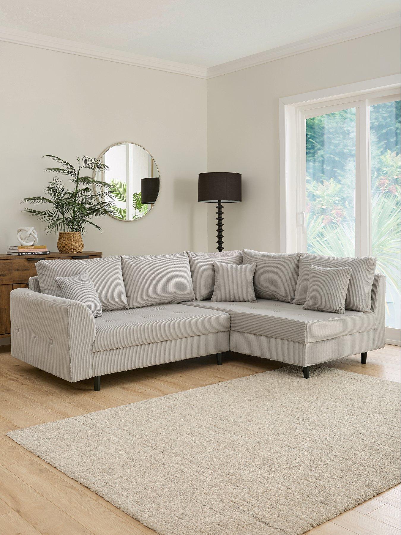 The Very Collection Rune Cord Right Hand Corner Chaise - FSC® Certified