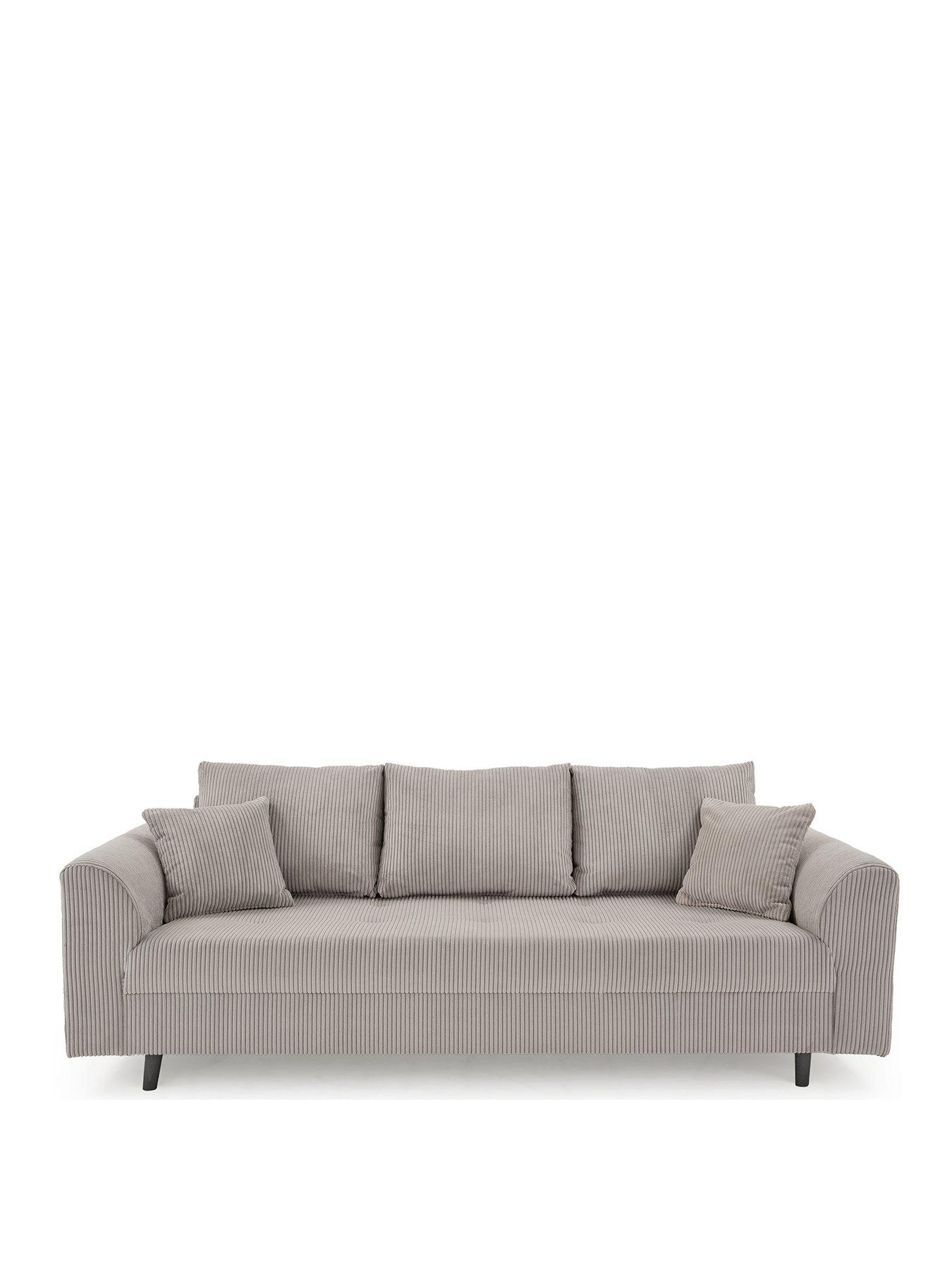Image 2 of 7 of The Very Collection Rune Cord 3 Seater Sofa - FSC&reg; Certified