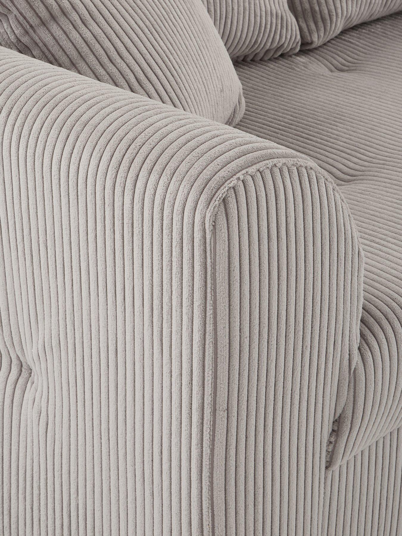 Image 5 of 7 of The Very Collection Rune Cord 3 Seater Sofa - FSC&reg; Certified
