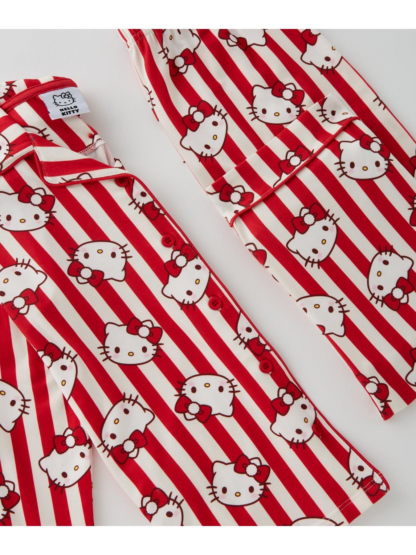 Image 4 of 5 of Hello Kitty Girls Hello Kitty Festive Mini Me Pyjamas