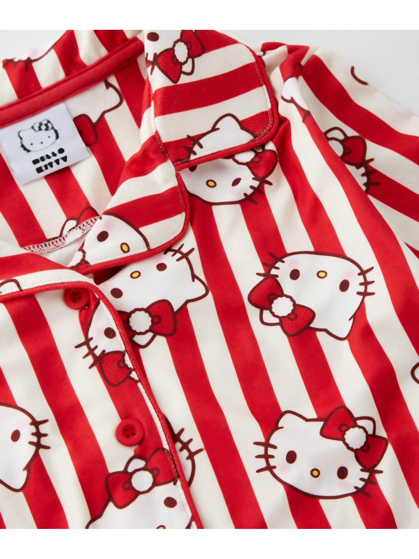Image 5 of 5 of Hello Kitty Girls Hello Kitty Festive Mini Me Pyjamas