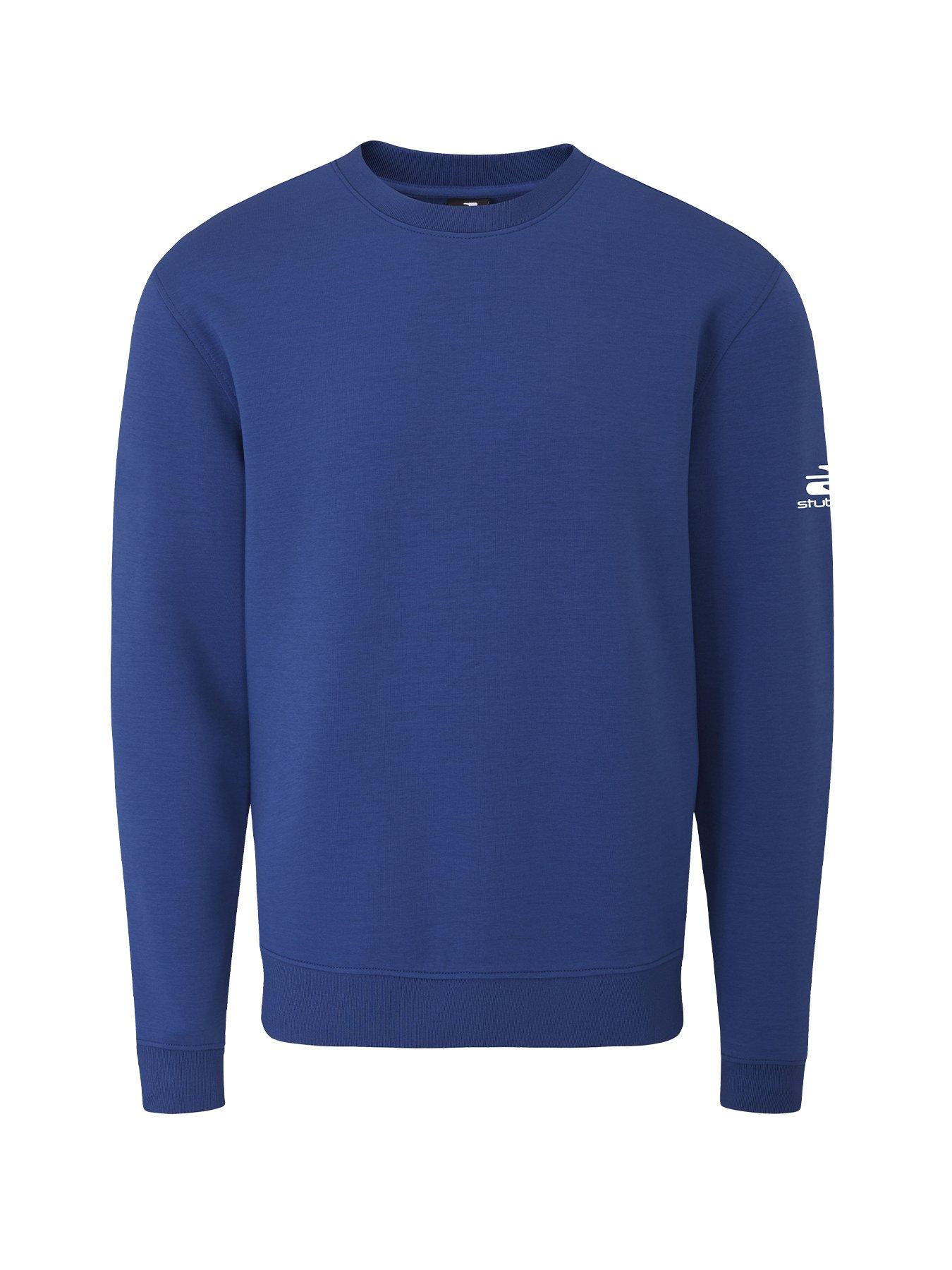  image of stuburt-mens-golf-crane-sweatshirt-blue