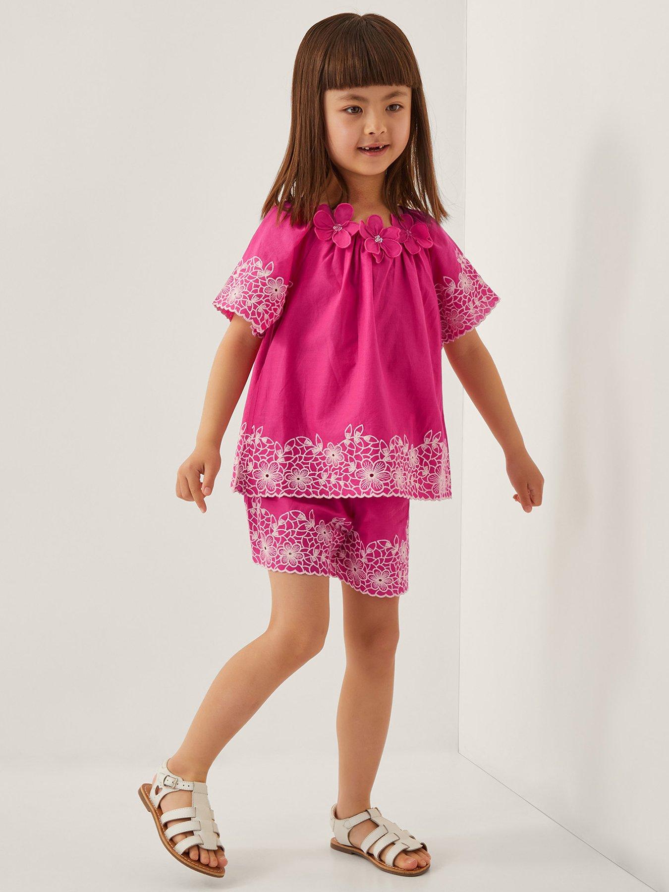 monsoon-girls-palm-tree-embroidered-set-pink