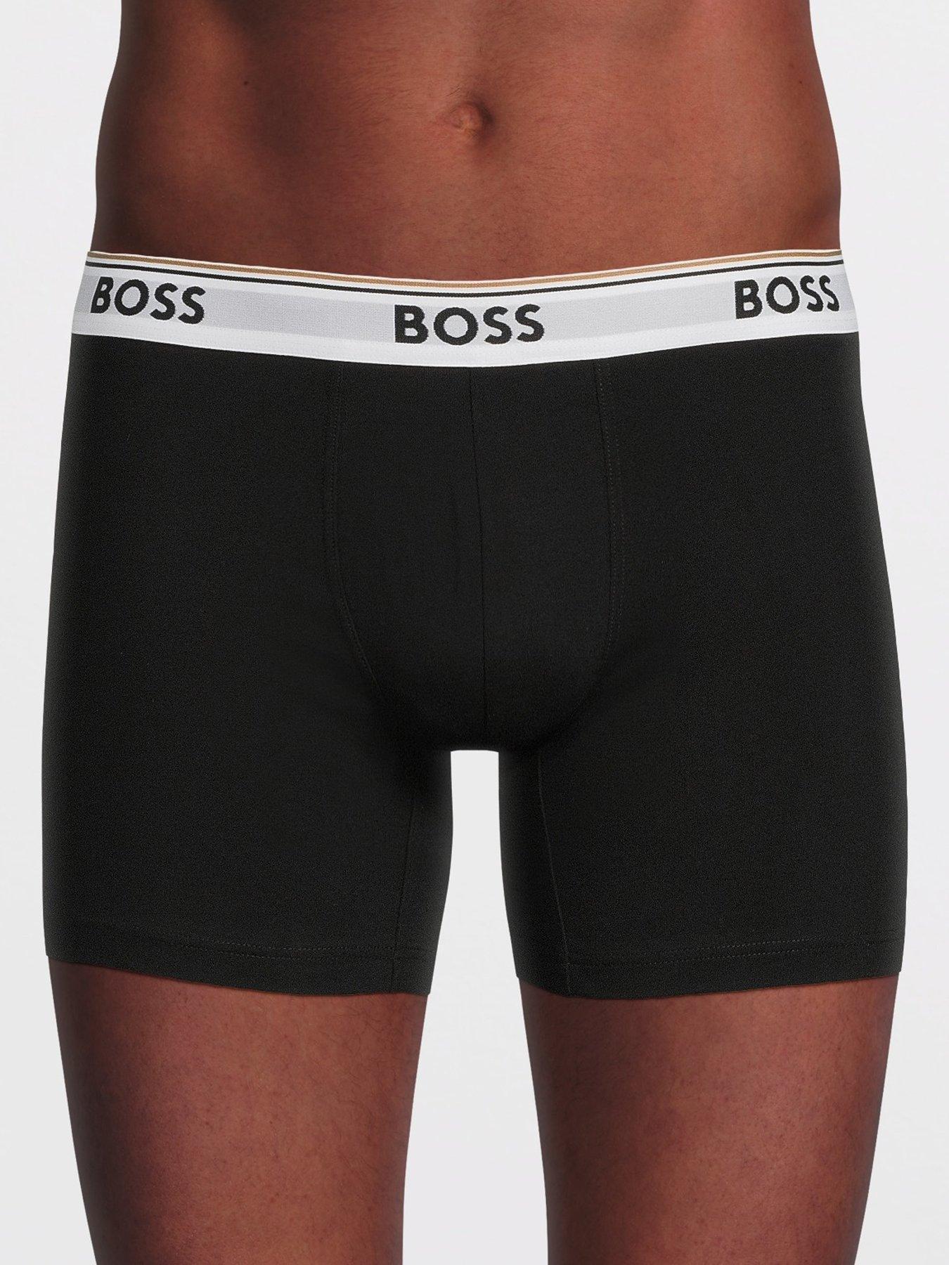Image 2 of 3 of BOSS 3 Pack Power Printed Boxer Briefs - Assorted