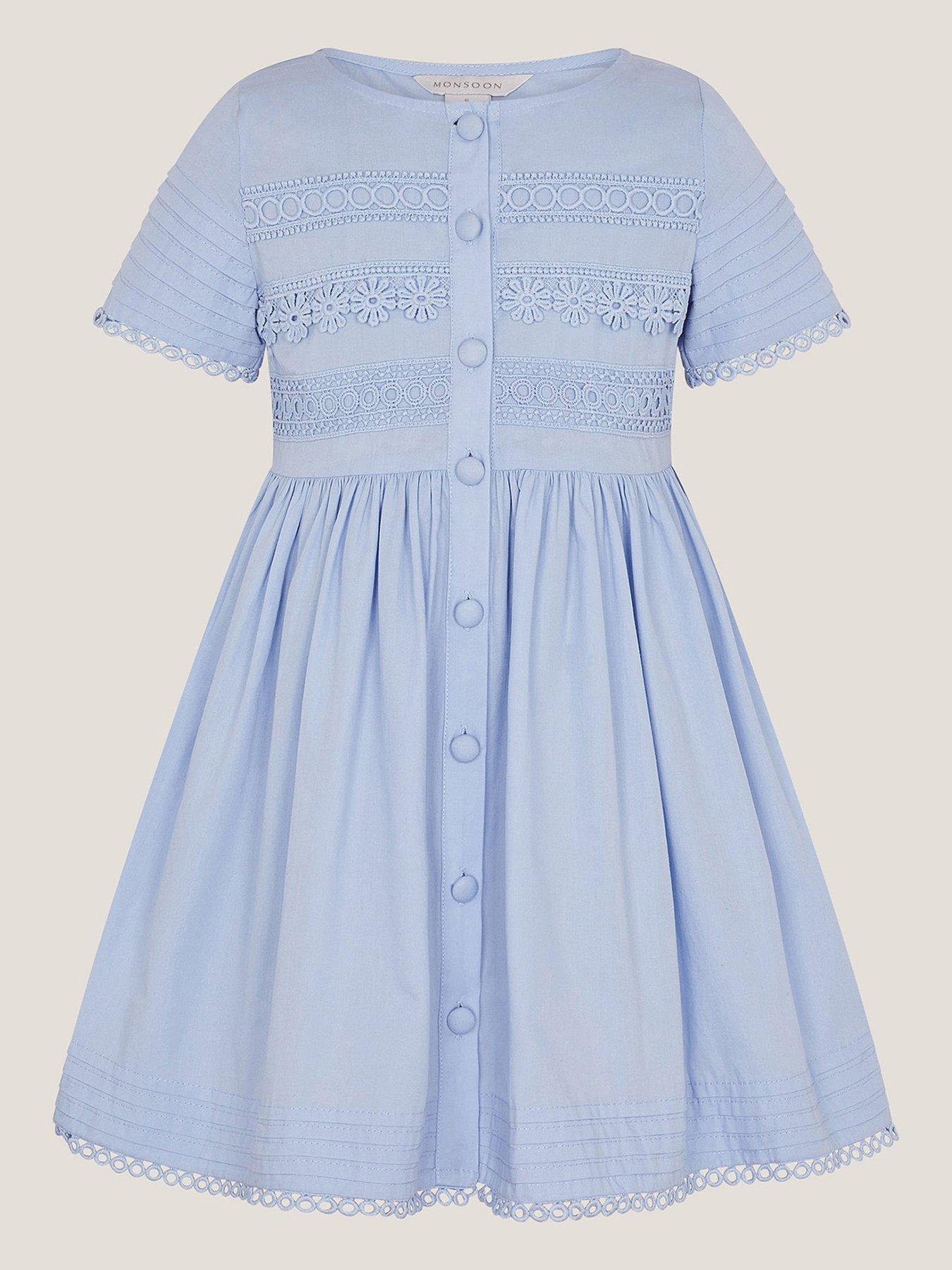 monsoon-girls-embroidered-short-sleeve-dress-blue