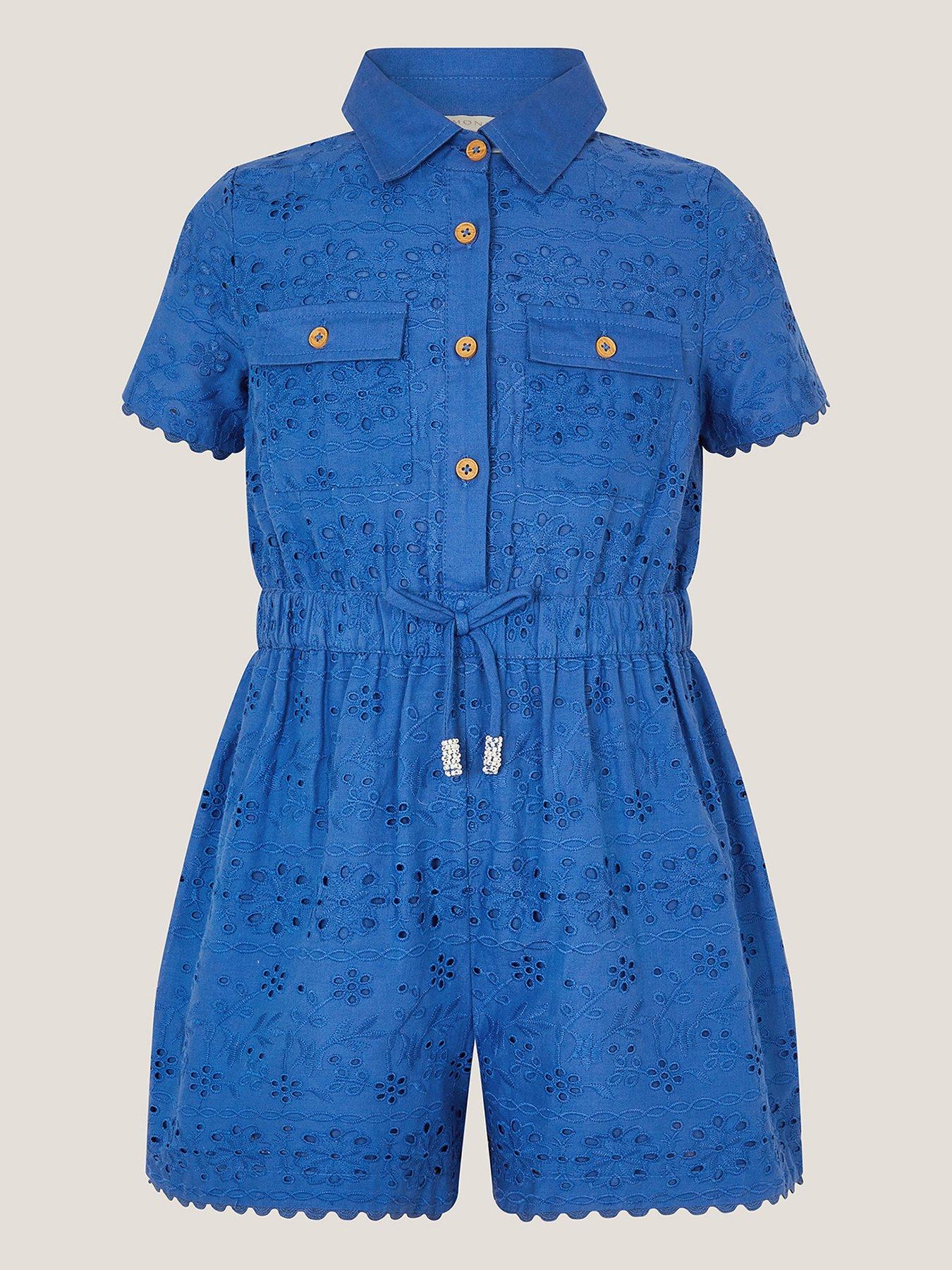 monsoon-girls-broderie-playsuit-blue
