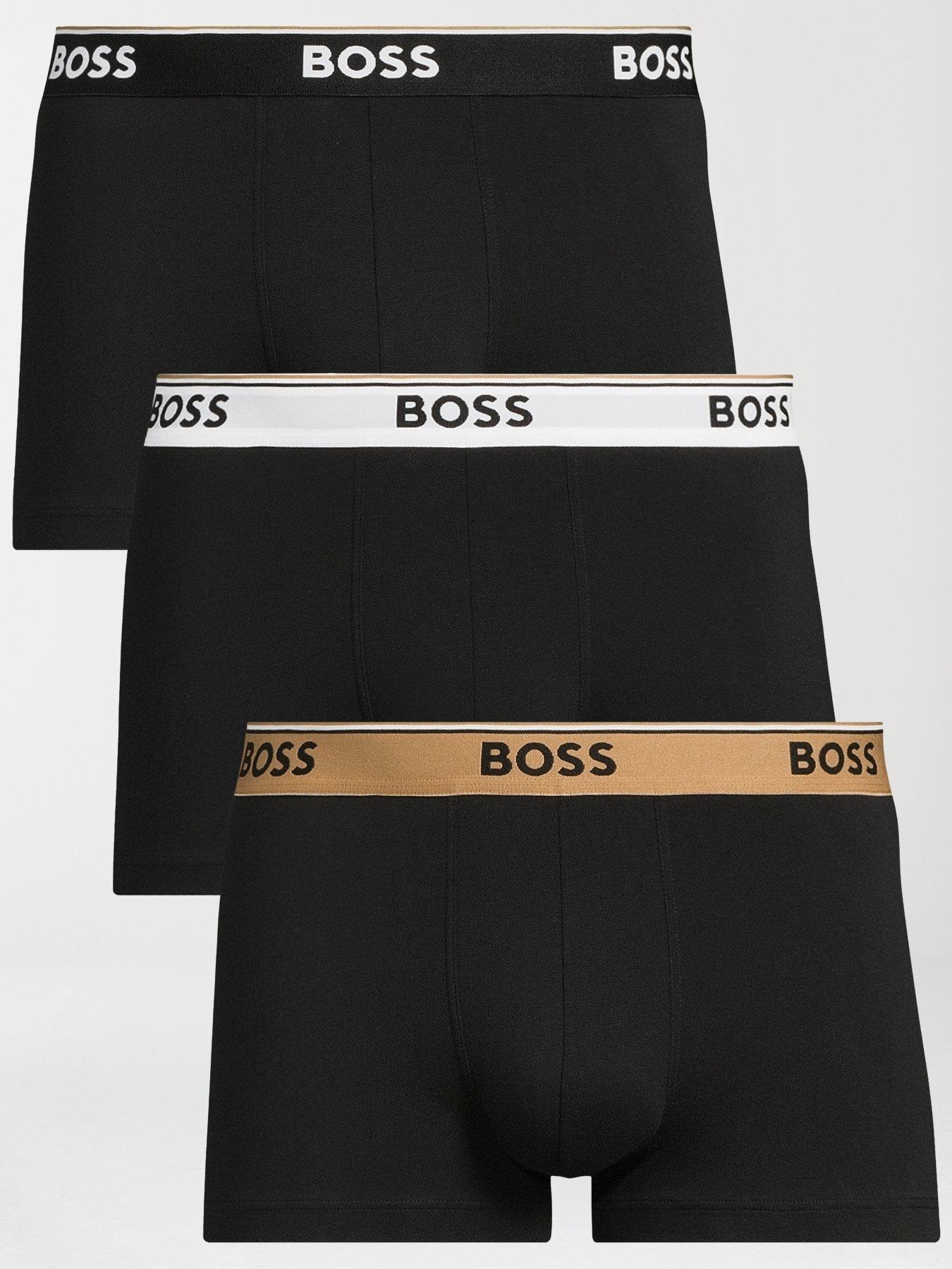  image of boss-3-pack-power-trunks-black