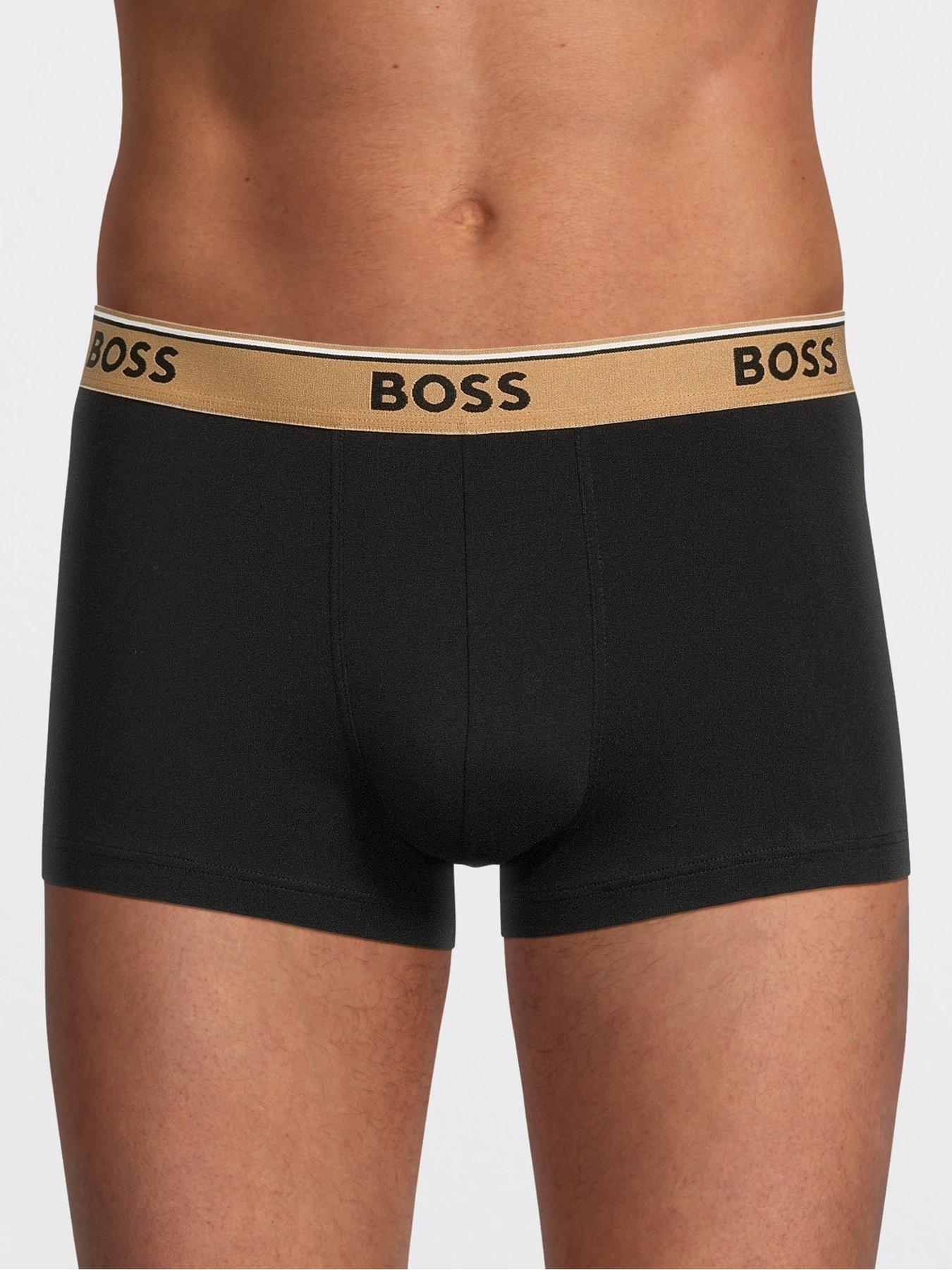  image of boss-3-pack-power-trunks-black