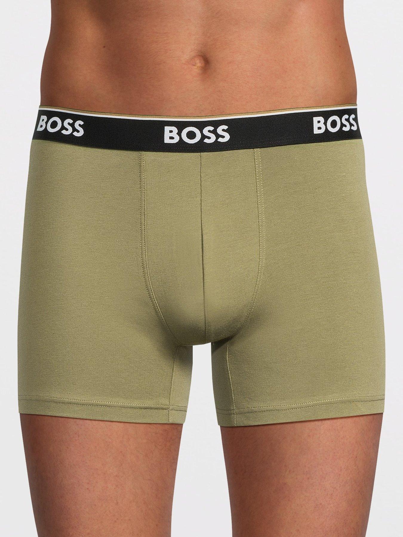 Image 2 of 3 of BOSS 3 Pack Power Boxer Briefs - Assorted