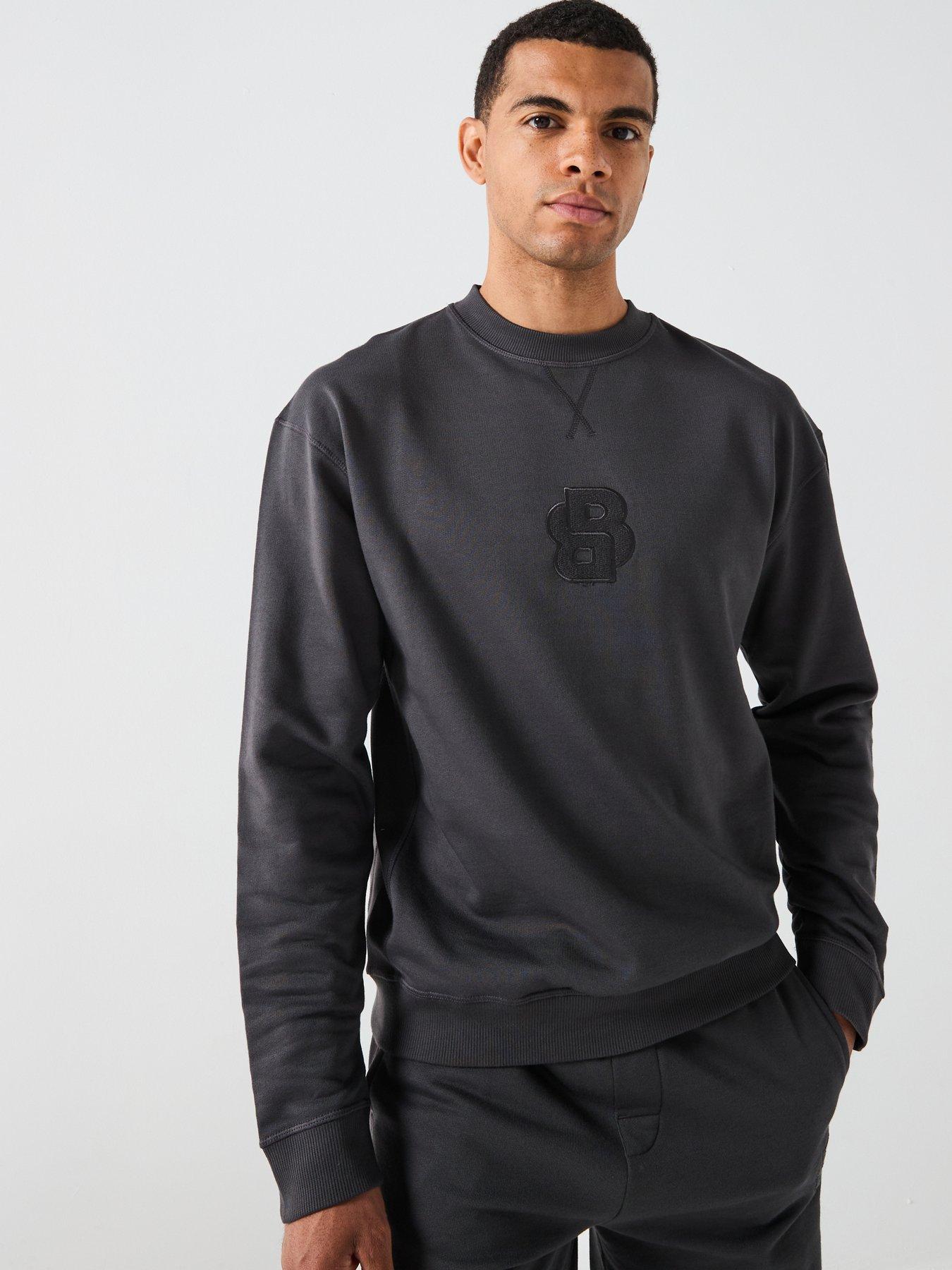 undefined Bb Patch Loungewear Sweatshirt - Grey