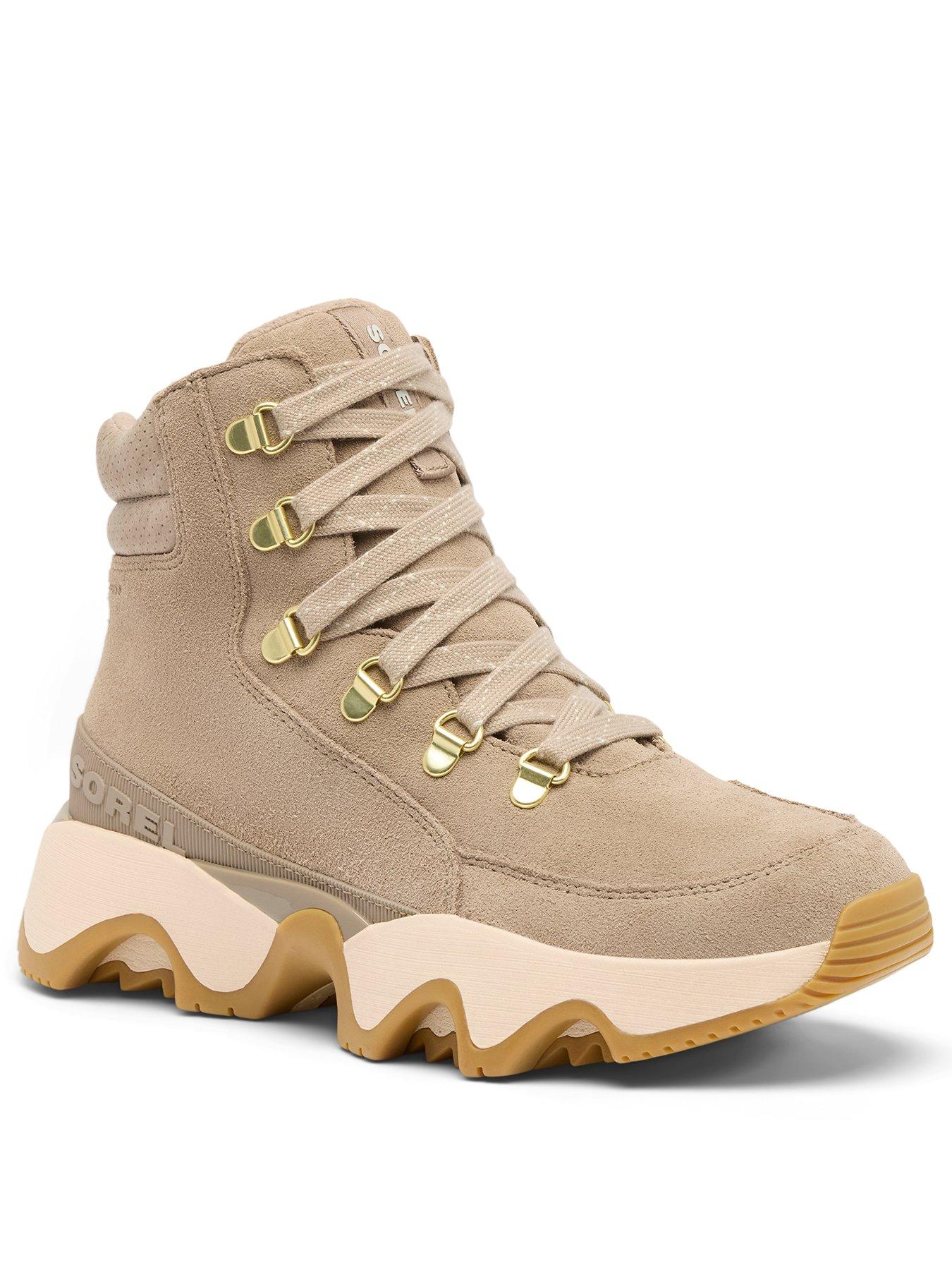 Image 2 of 7 of SOREL Womens Kinetic Impact Conquest Plus Waterproof - Dark Beige