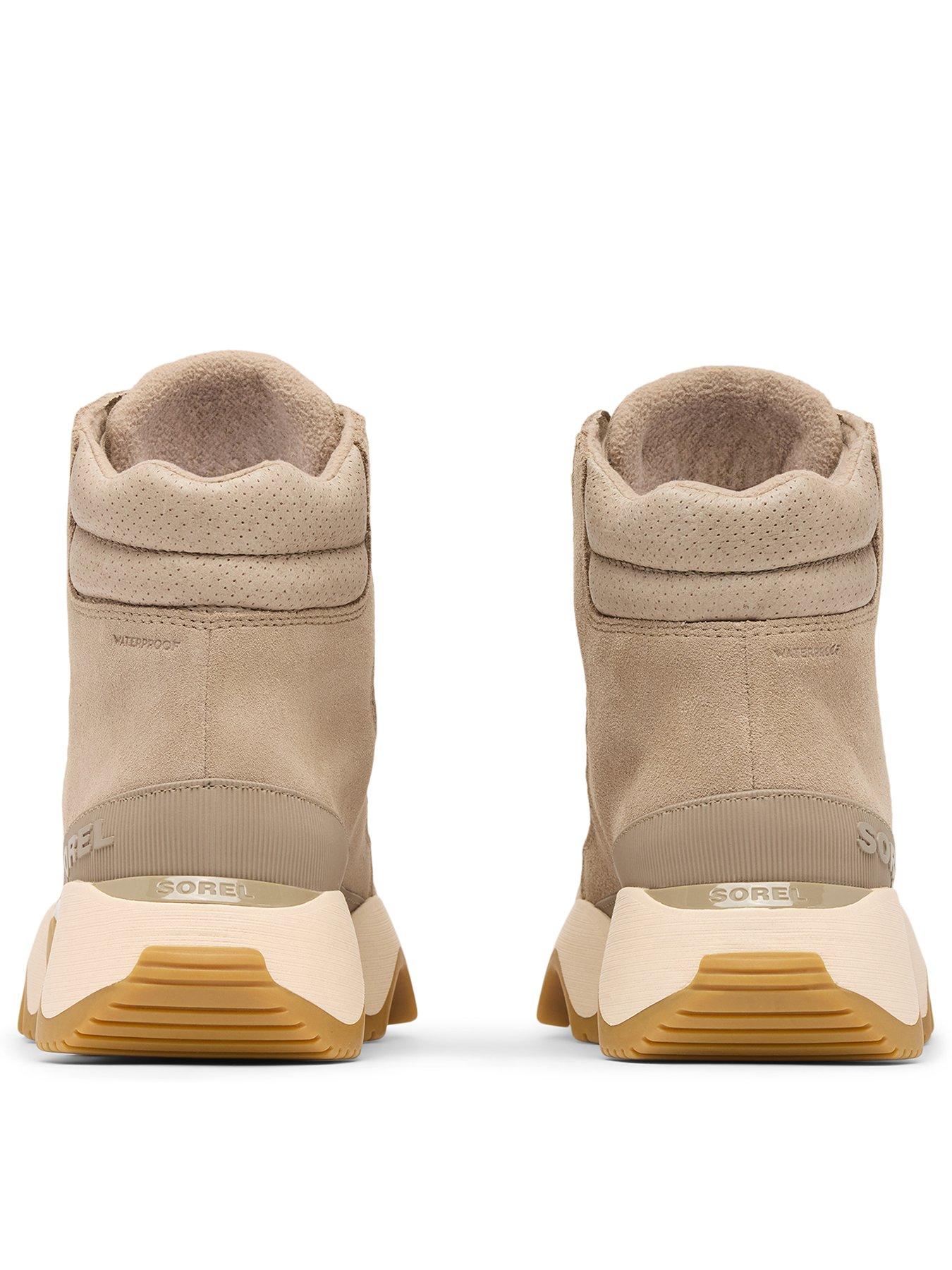 Image 3 of 7 of SOREL Womens Kinetic Impact Conquest Plus Waterproof - Dark Beige