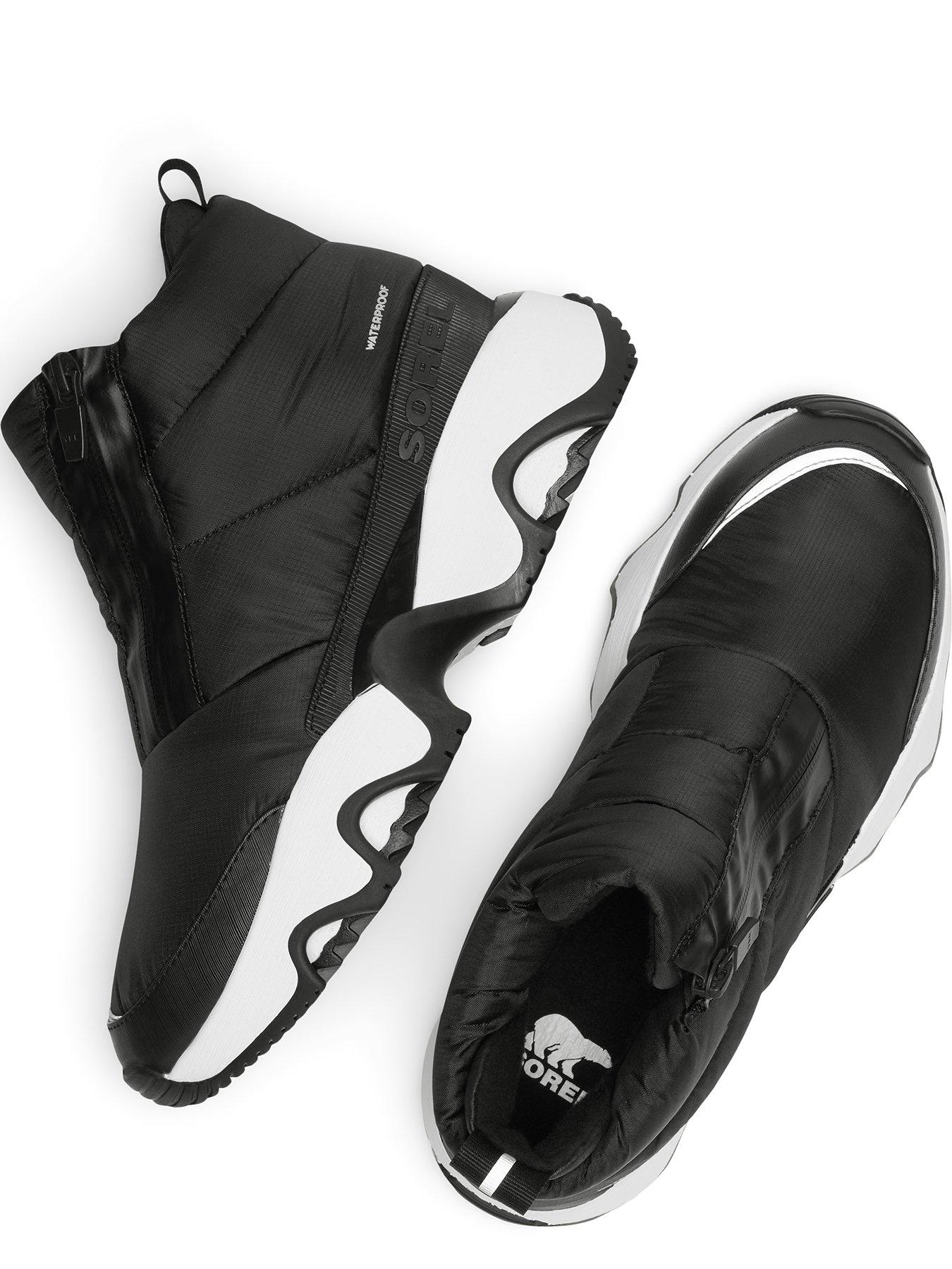 Image 4 of 7 of SOREL Womens Kinetic Impact Caribou Plus Waterproof - Black