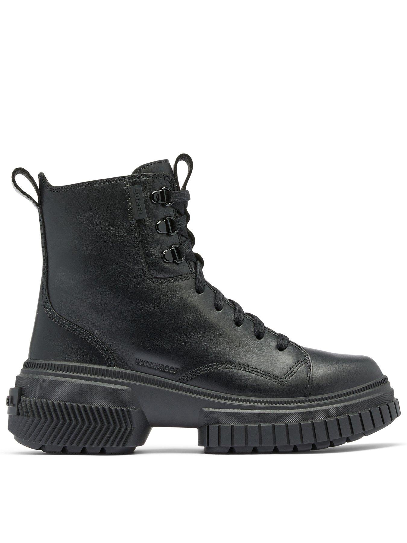 Image 1 of 7 of SOREL Womens Ona Ave Lace Boot - Black