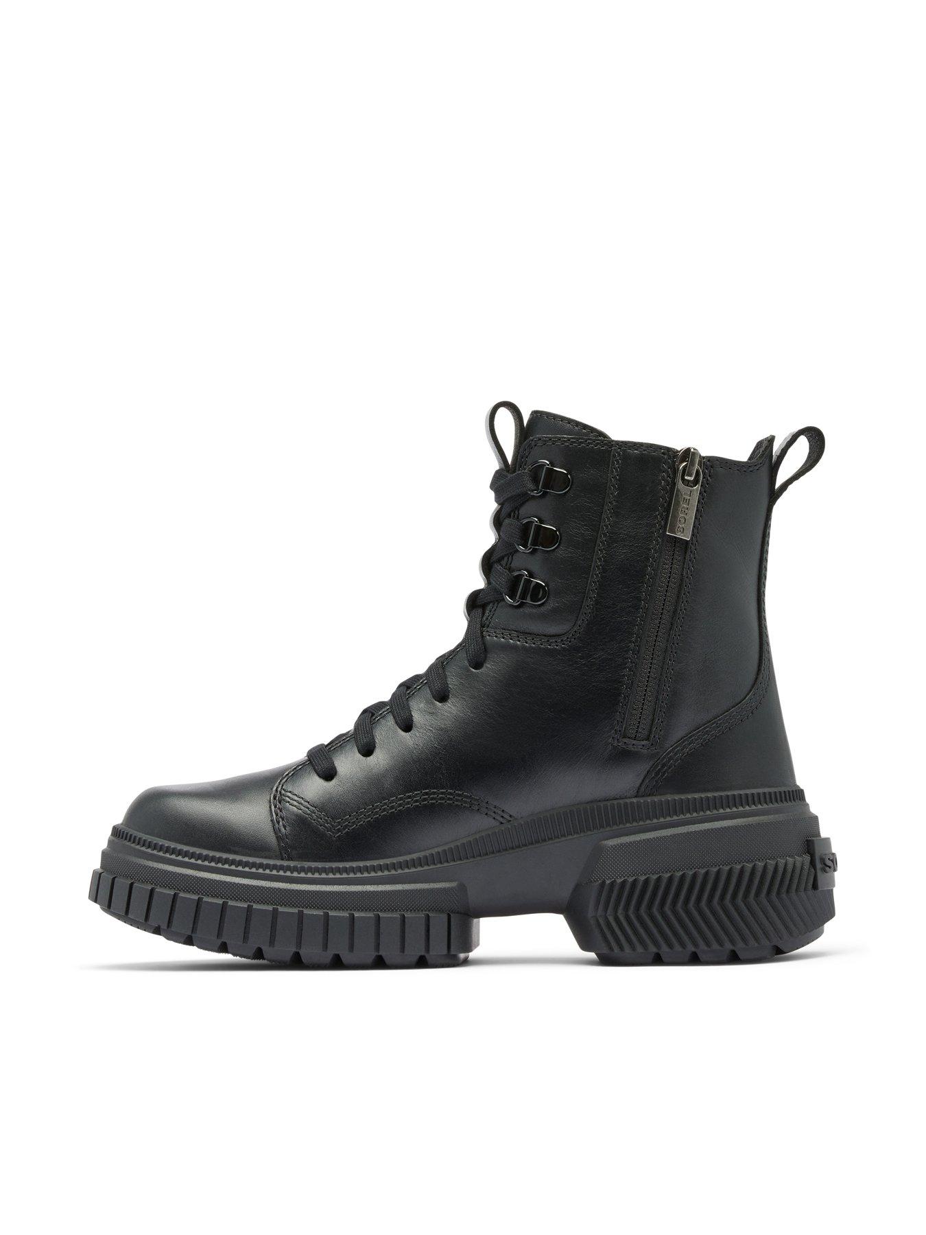 Image 6 of 7 of SOREL Womens Ona Ave Lace Boot - Black