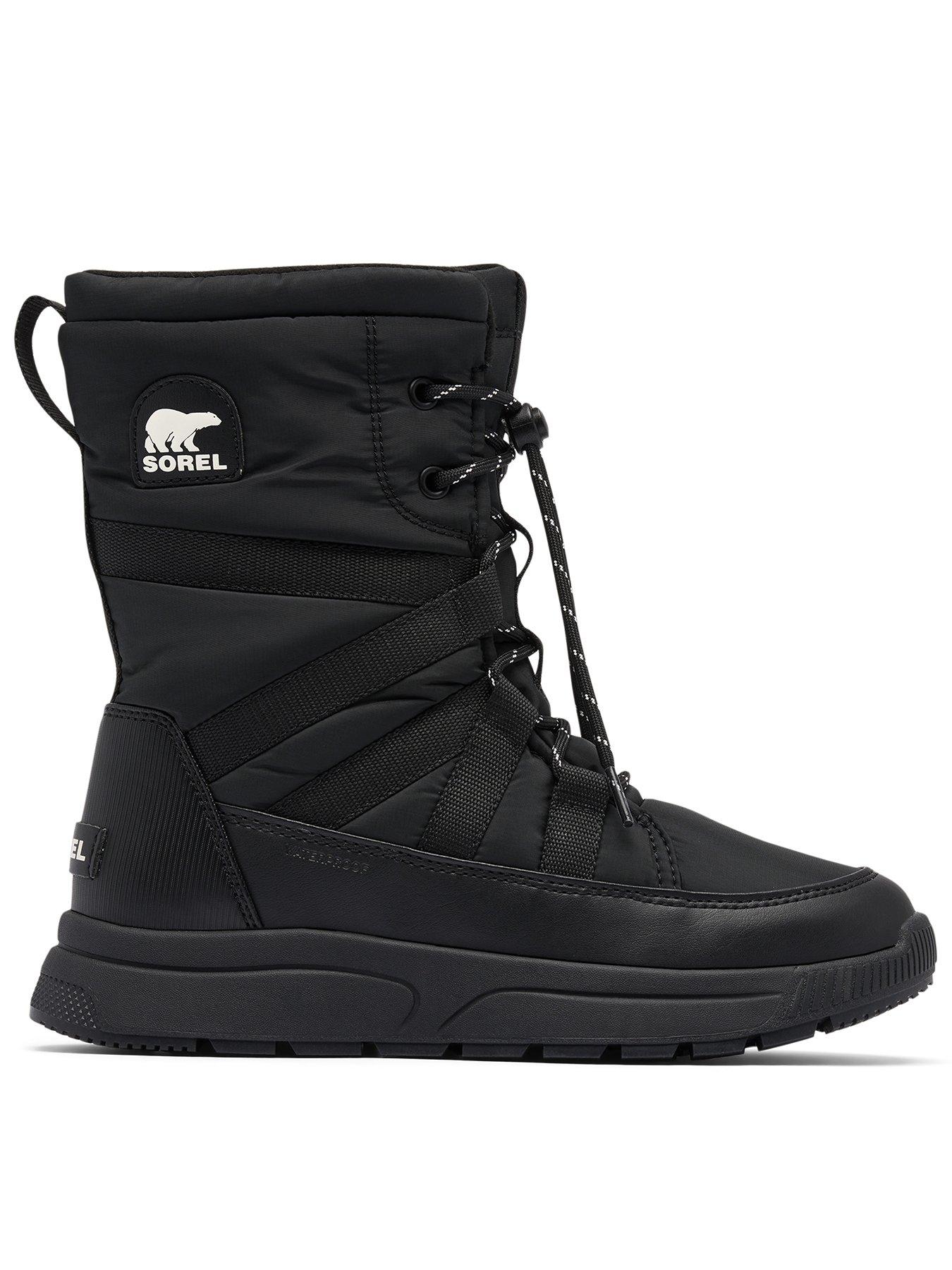 Image 1 of 7 of SOREL Womens Whitney Waterproof Tall - Black