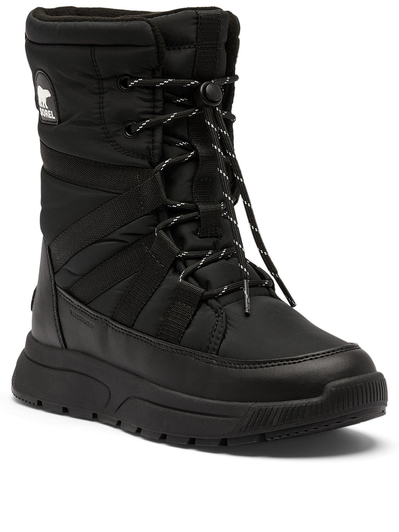Image 2 of 7 of SOREL Womens Whitney Waterproof Tall - Black