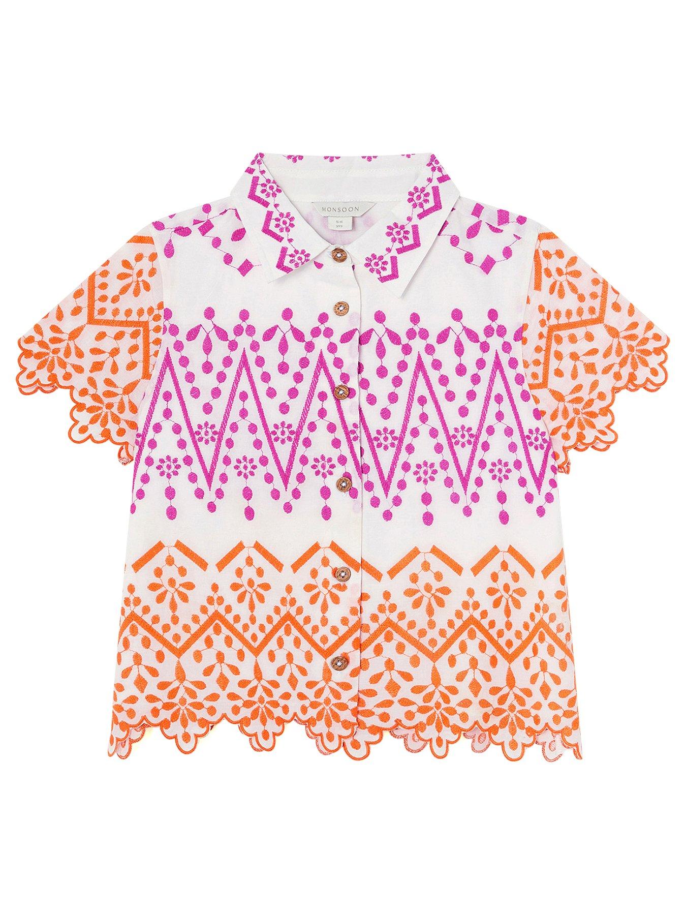 monsoon-girls-scalloped-edge-embroidered-co-ord-top-white
