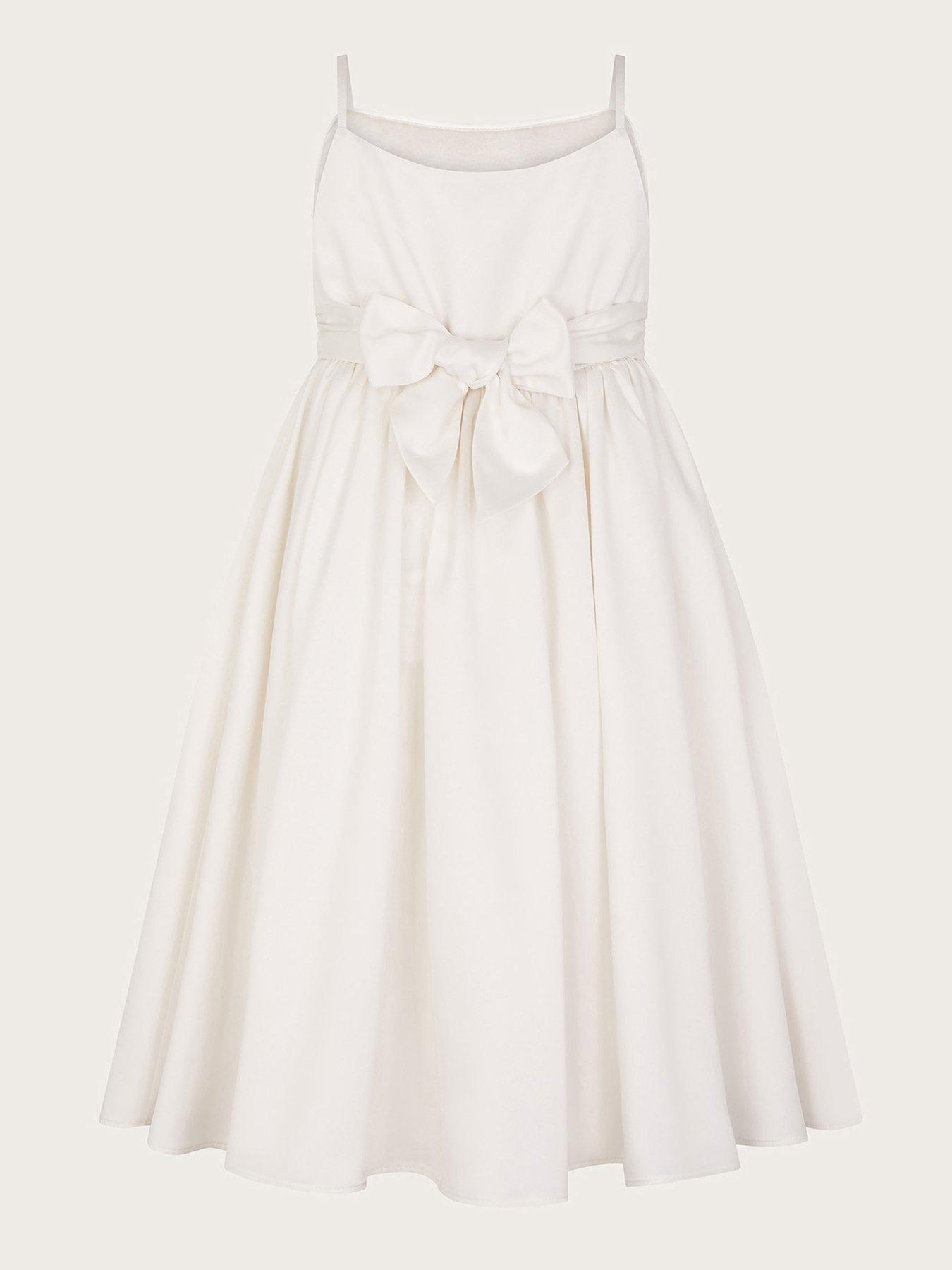  image of monsoon-girls-orelia-strappy-sequin-satin-dress-light-cream