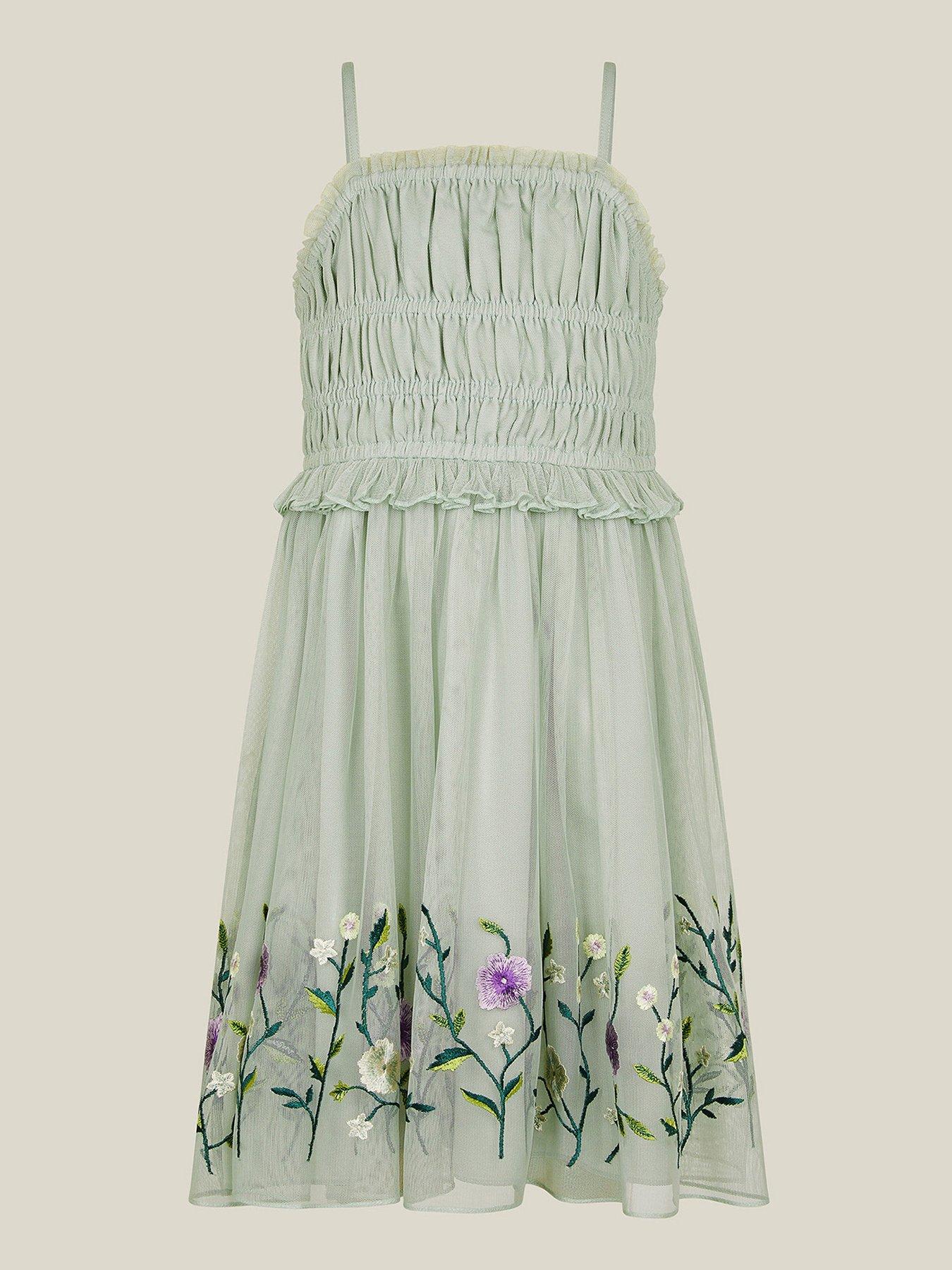  image of monsoon-girls-sloan-tulle-embroidered-hem-dress-light-green