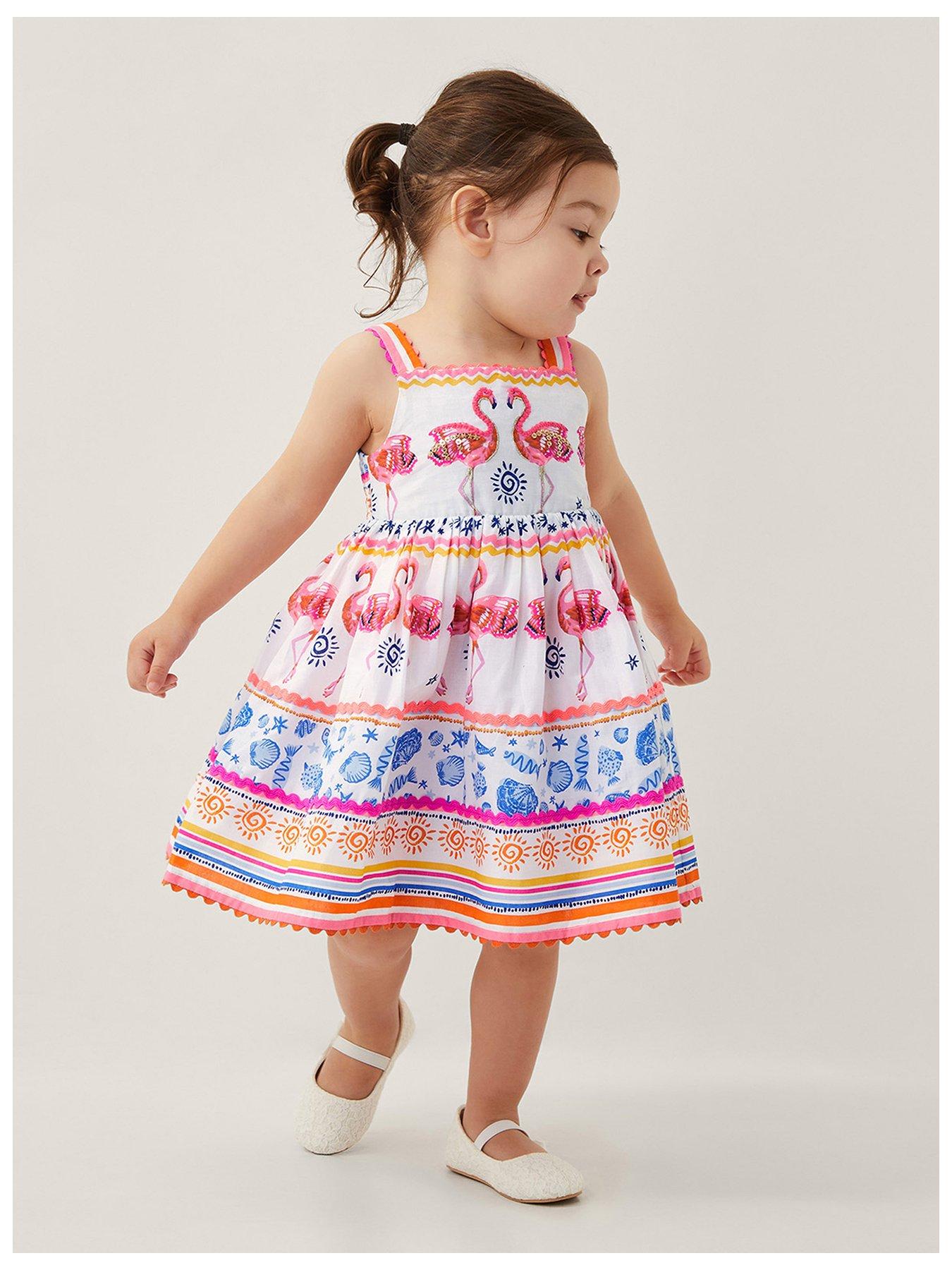 monsoon-baby-girls-flamingo-print-mini-dress-light-cream