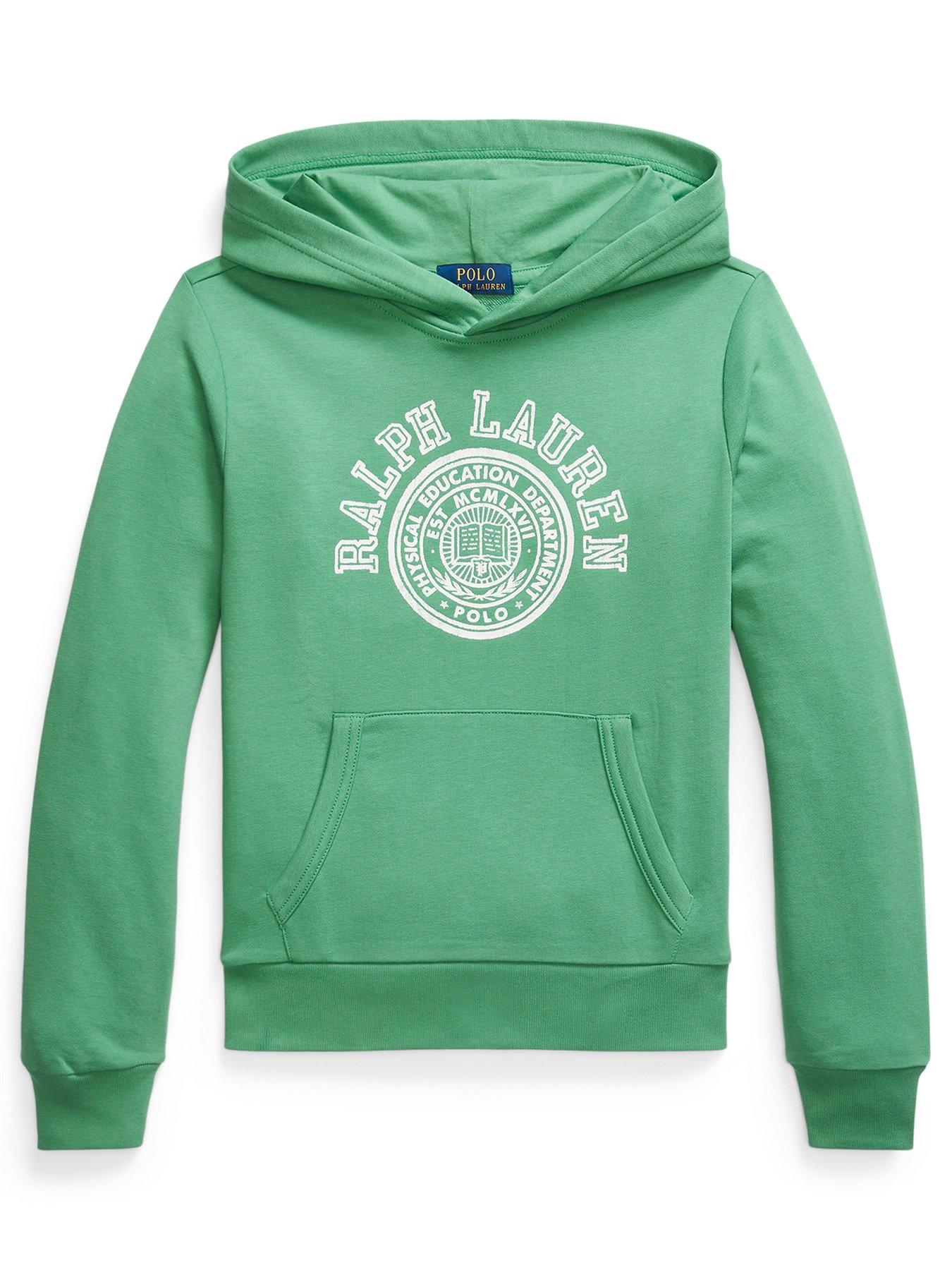 undefined Boys Logo Hoodie - Green