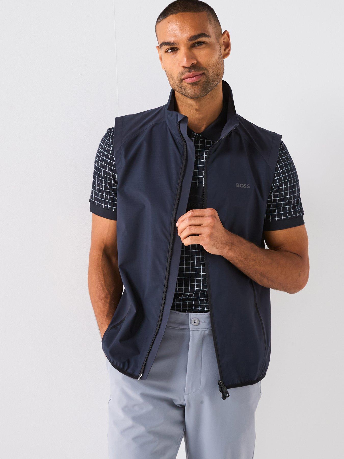 Image 1 of 5 of BOSS Mens Golf V Putt Gilet - Navy