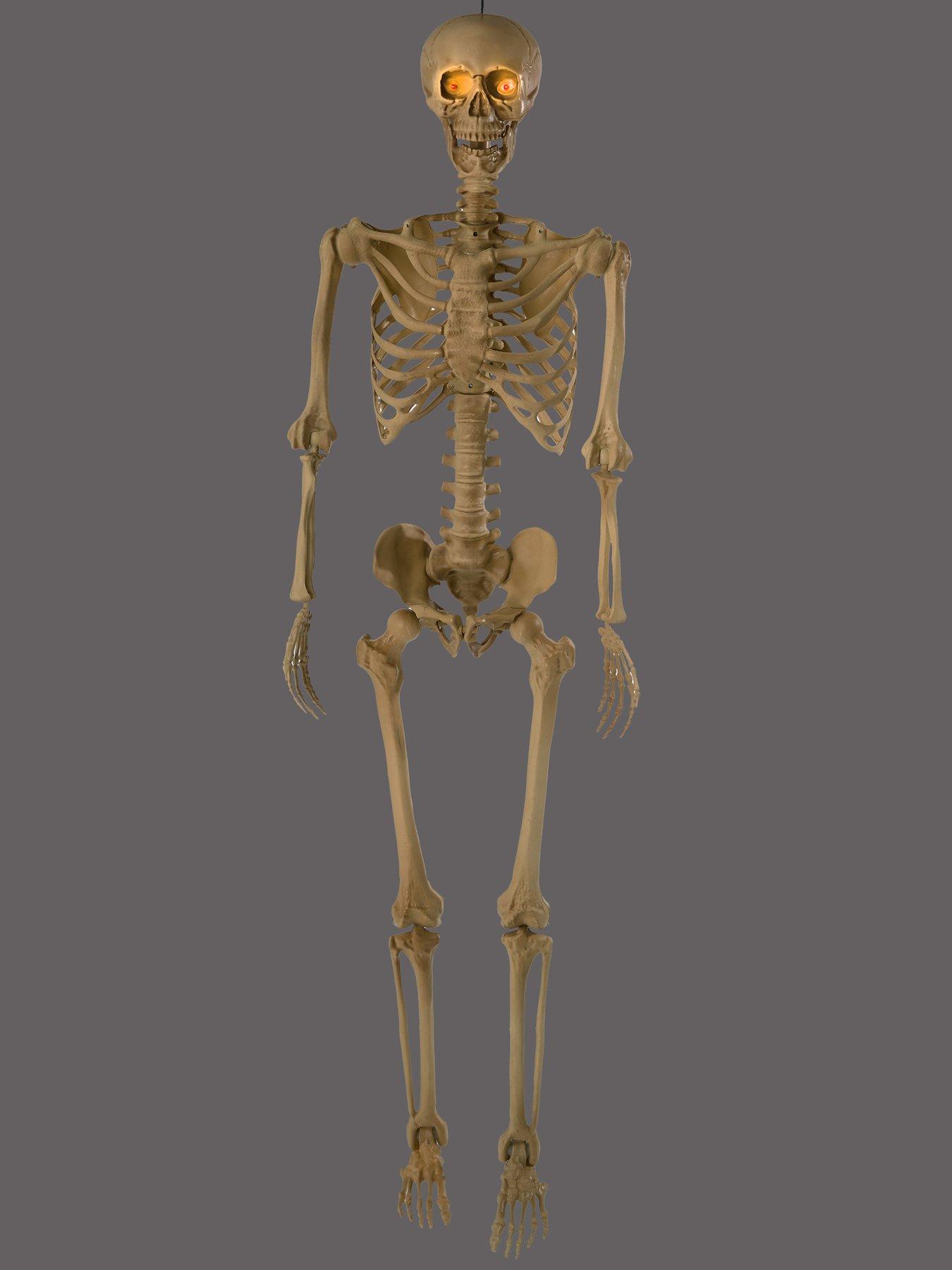 Image 3 of 5 of Smart Halloween Large&nbsp;Bones Skeleton With Light Up Eyes Decoration&nbsp;- 1.5 m