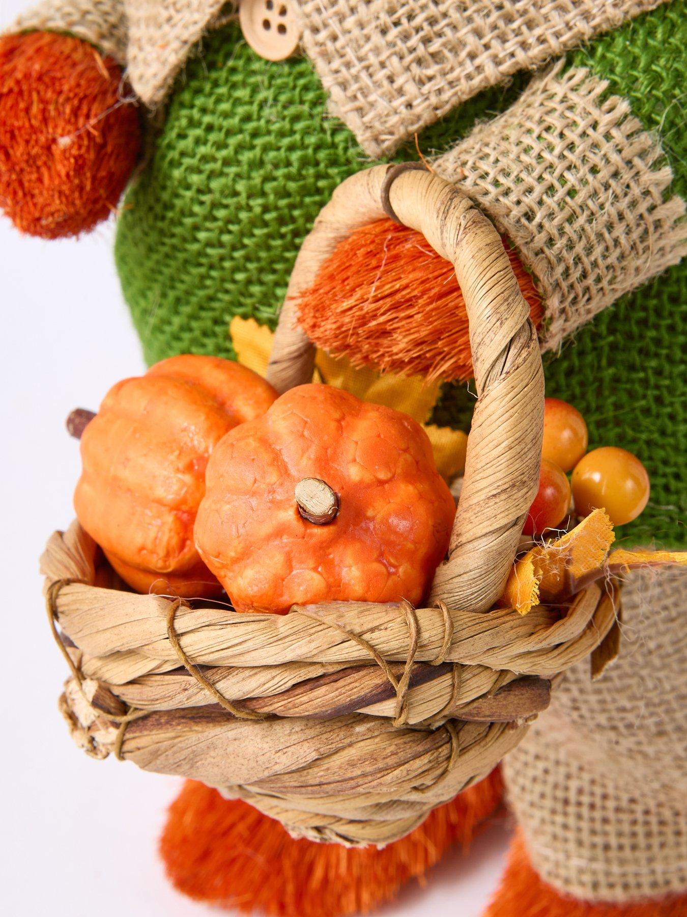 Image 7 of 7 of Smart Autumn Set of 2 Harvest Fox Autumn Decorations