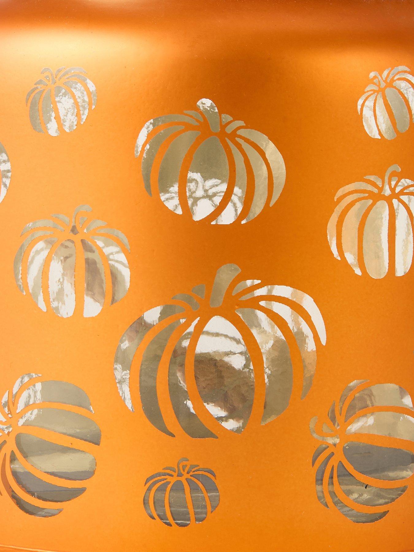 Image 5 of 6 of Smart Autumn Pumpkin Glass Lantern Halloween Decoration