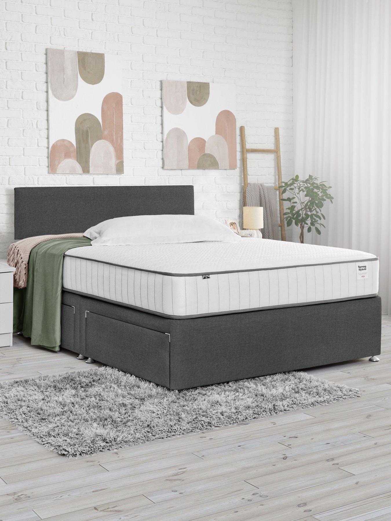 Airsprung Hybrid Sprung + 1000 Pocket Rolled Mattress - Express Delivery Available