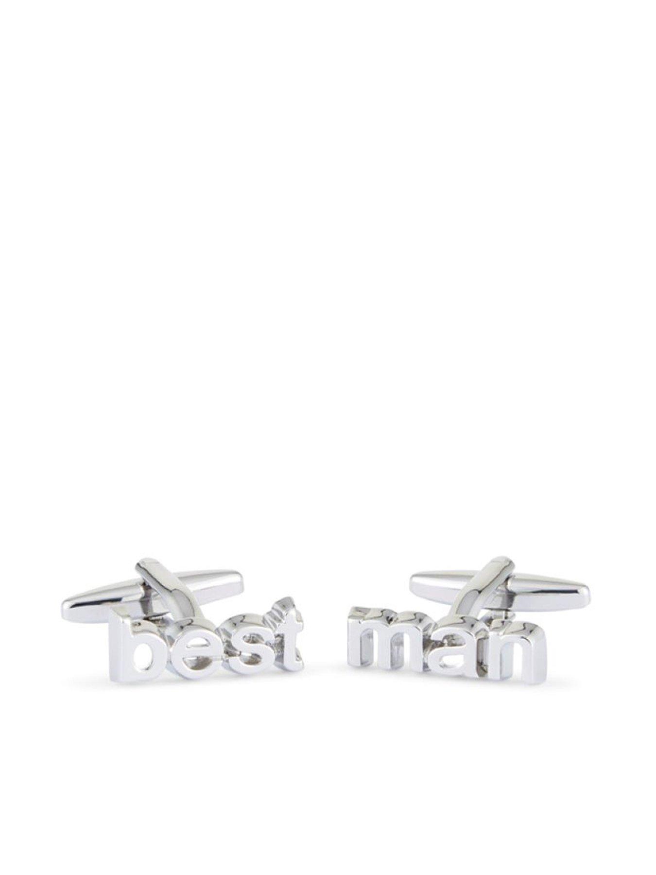 skopes-best-man-silver-cuff-links